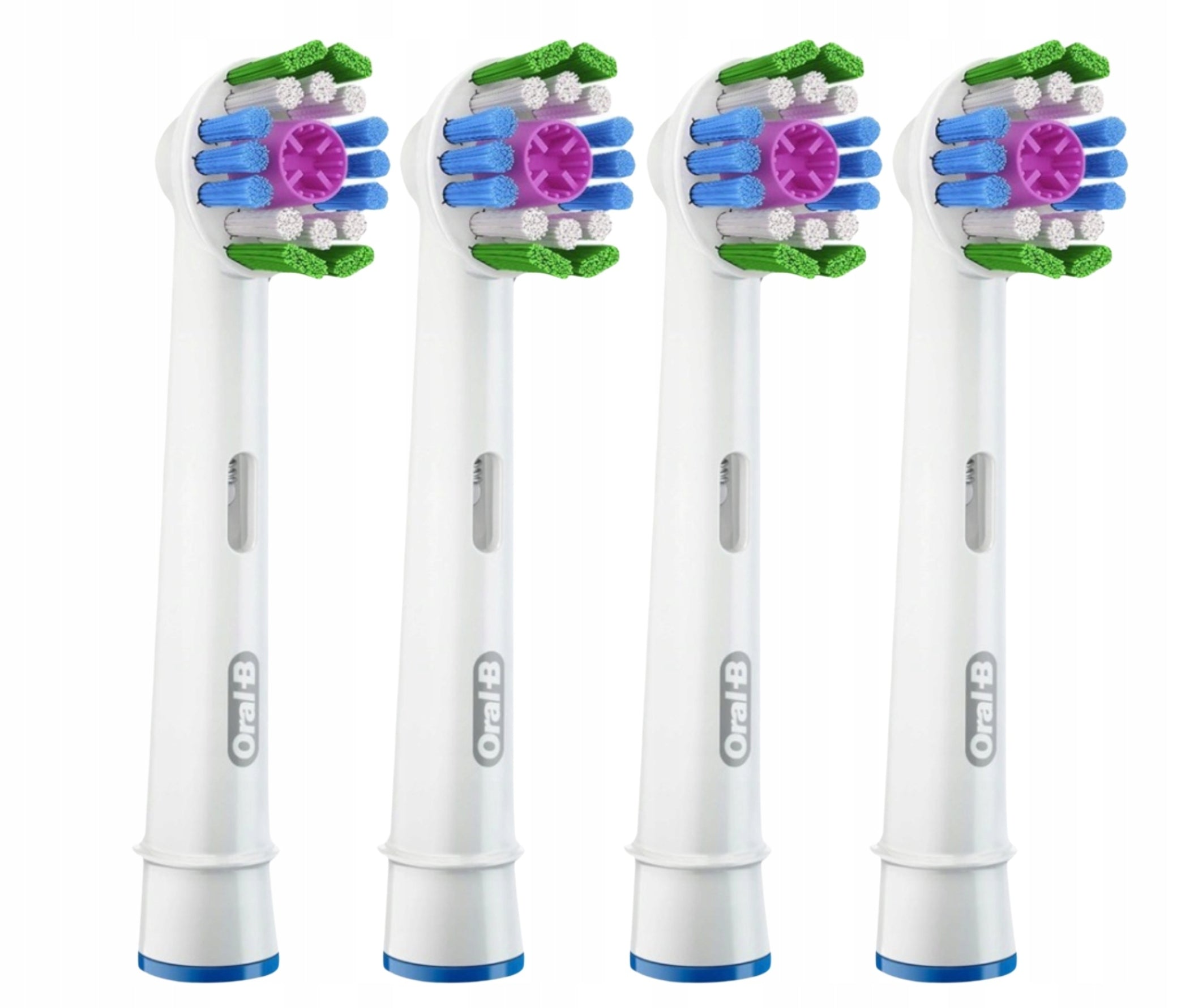 ELECTRIC TOOTHBRUSH TIPS Braun ORAL-B 3D WHITE EB18 8 PCS Packaging status original