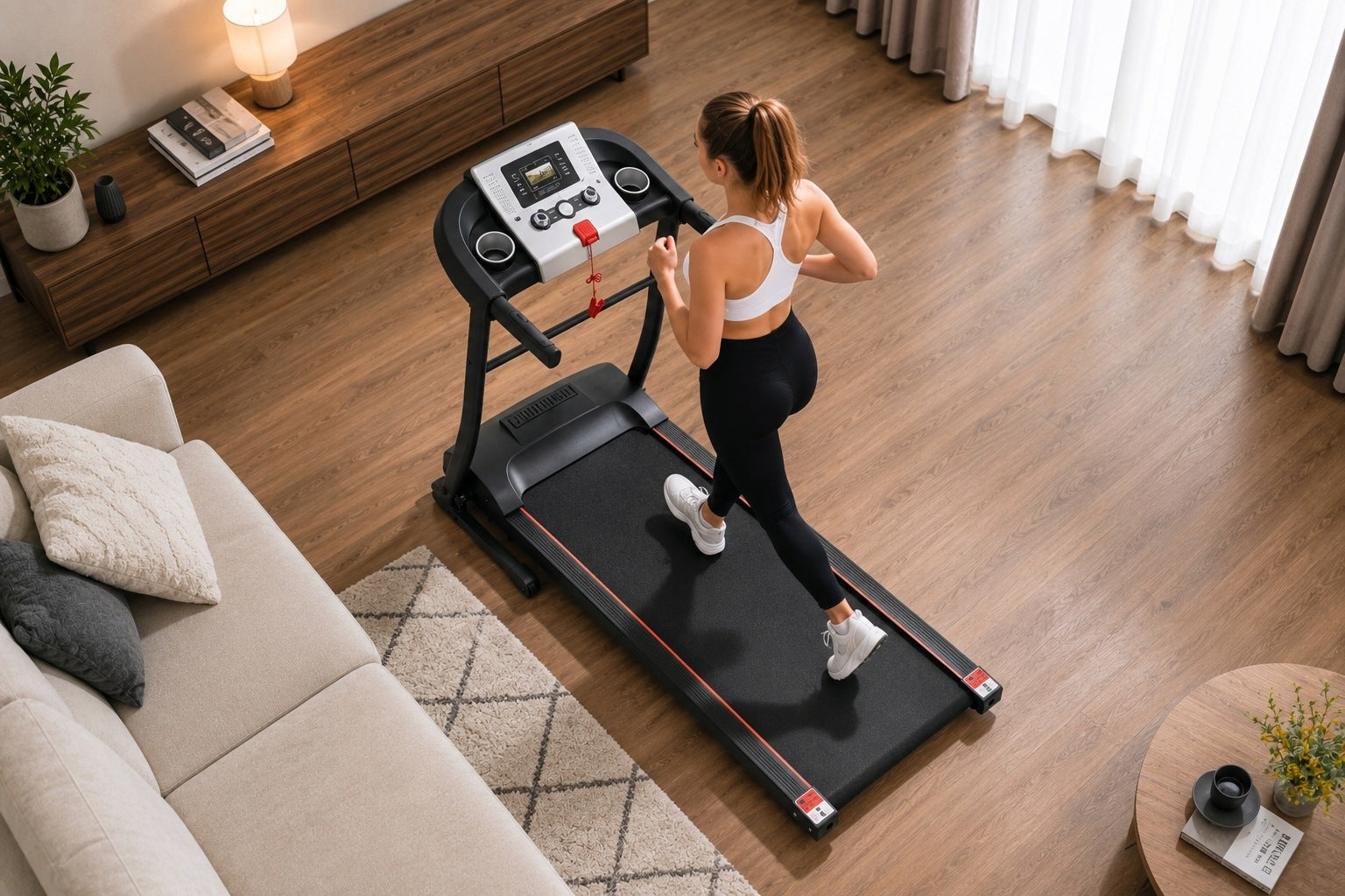 ELECTRIC TREADMILL ELITON 120kg 12km/h LED Brand Eliton