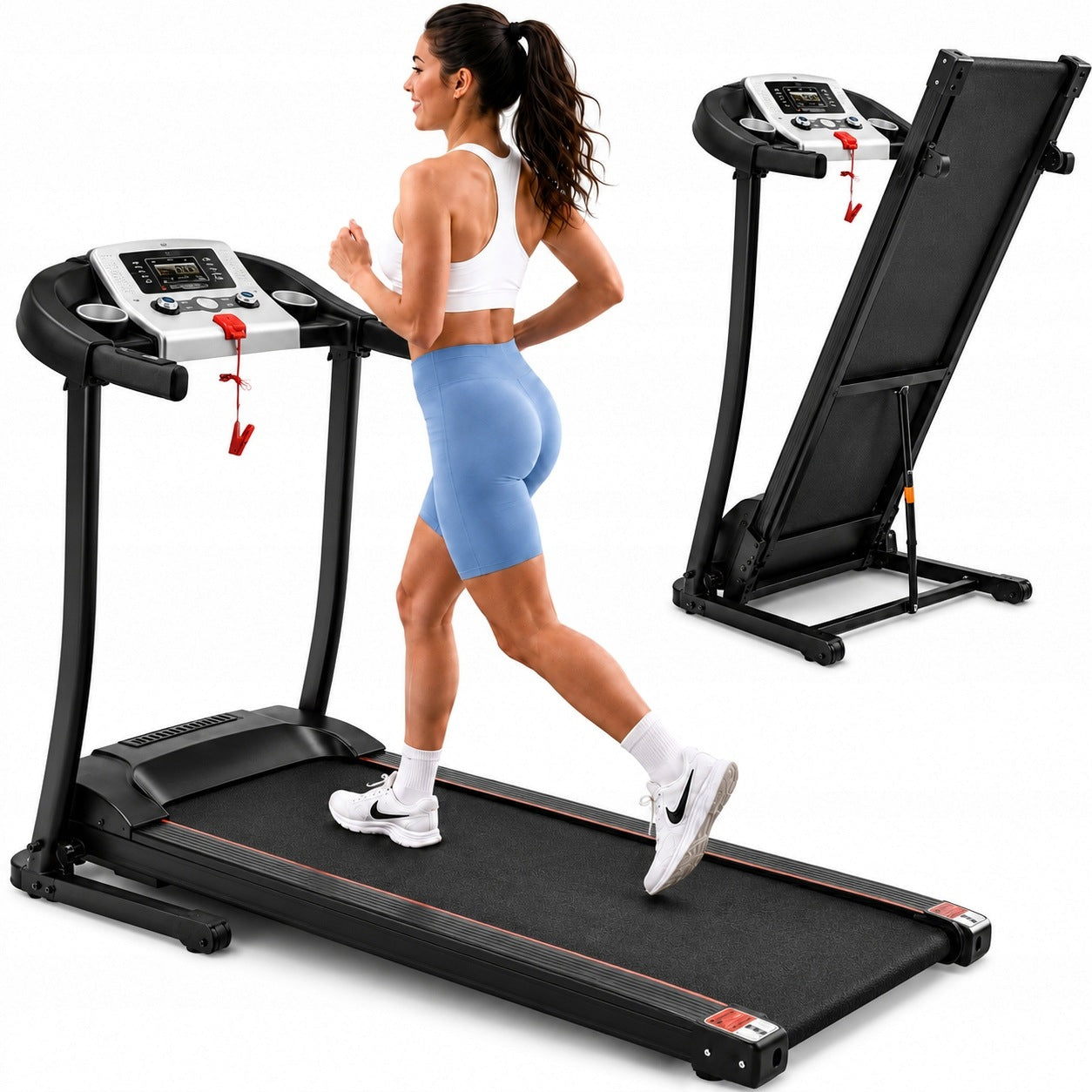 ELECTRIC TREADMILL ELITON 120kg 12km/h LED