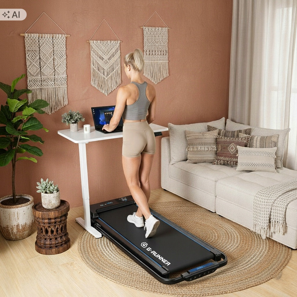ELECTRIC TREADMILL G-RUNNER 460 FOLDING UNDER BED WALKINGPAD -2w1 12km/h Manufacturer code 460