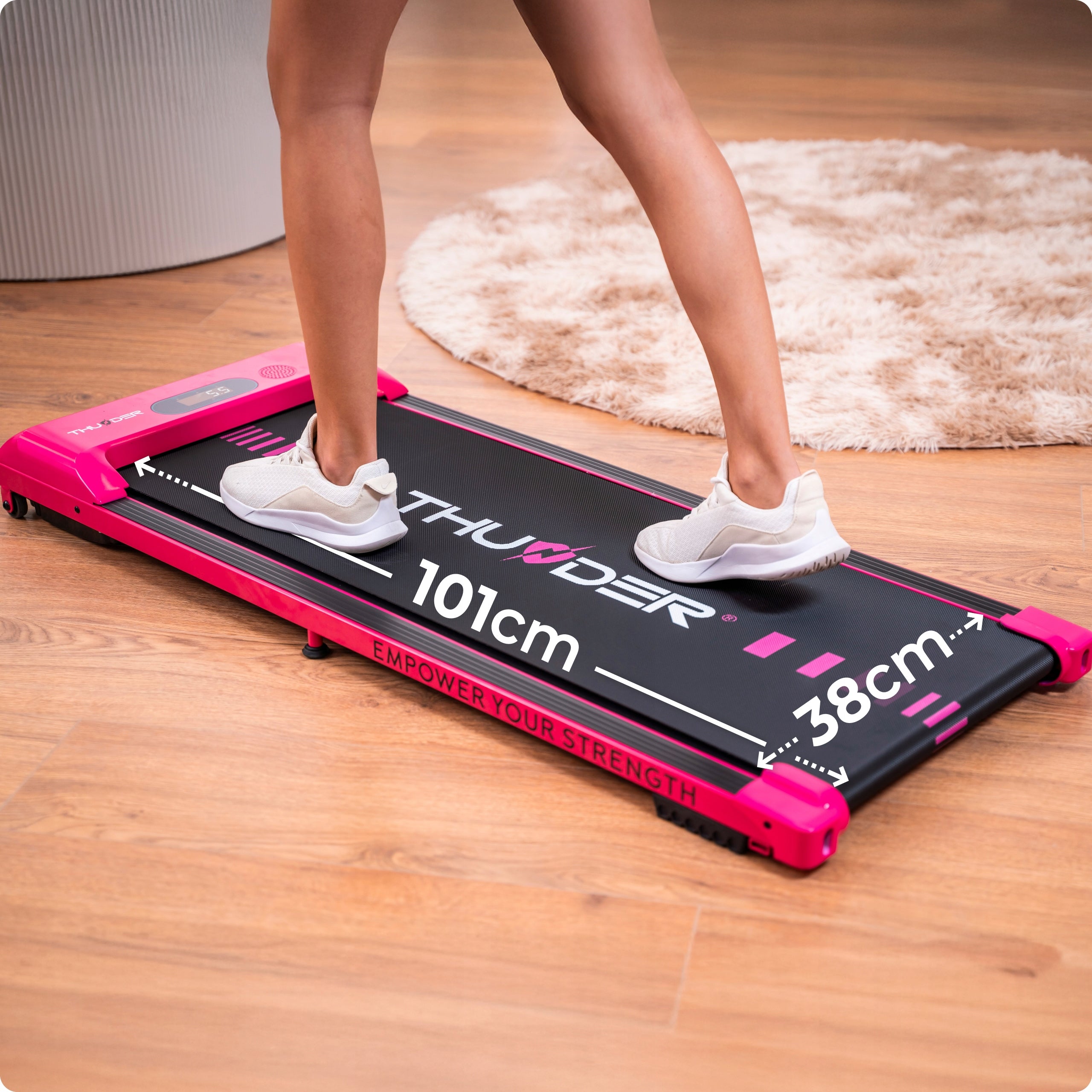 ELECTRIC TREADMILL WALKINGPAD UNDER DESK 0.8-6km THUNDER IDEA HOME PRO Manufacturer code IDEA-PINK