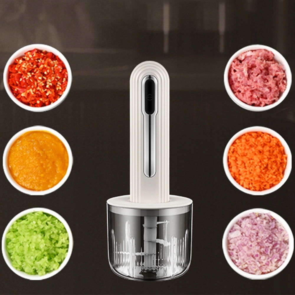 ELECTRIC VEGETABLE AND MEAT SHREDDER 30W MALAKSER SLICER Packaging status original