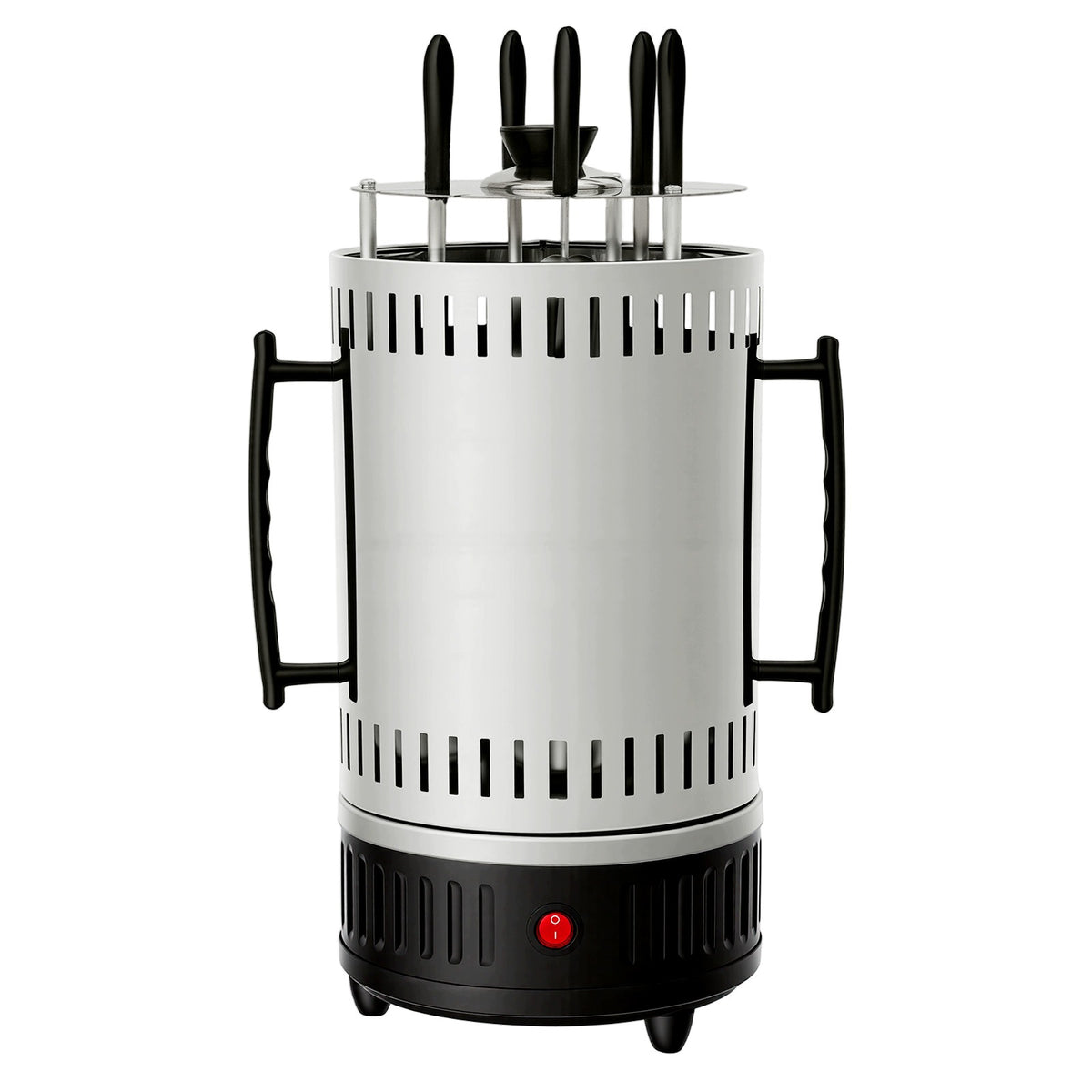 ELECTRIC VERTICAL ROTARY GRILL WITH 5 SKEWERS