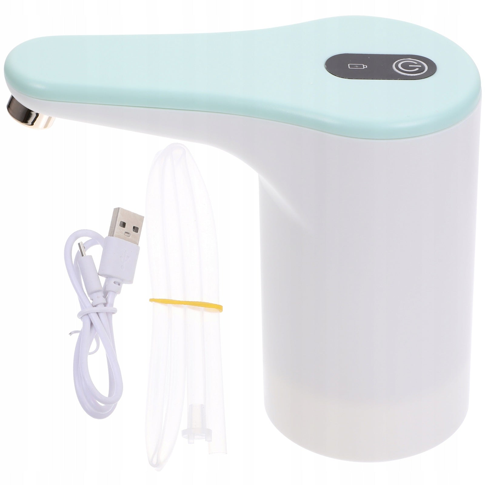 ELECTRIC WATER BOTTLE PUMP WITH SILICONE HOSE - PORTABLE WATER DISPENSER