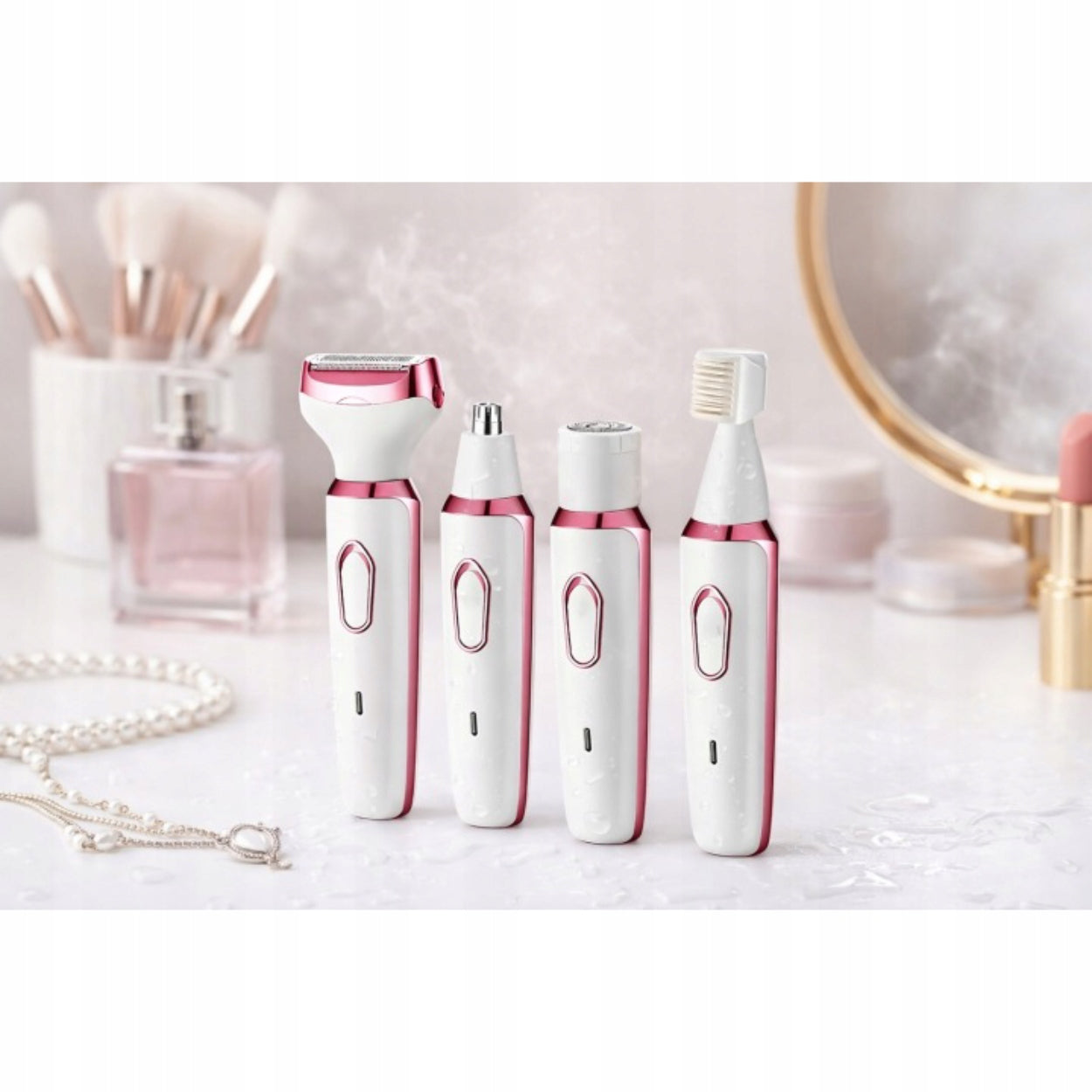 ELECTRIC WOMEN'S 4IN1 BODY FACE SHAver BIKINI AND EYEBROW USB MedFitPro Brand no brand
