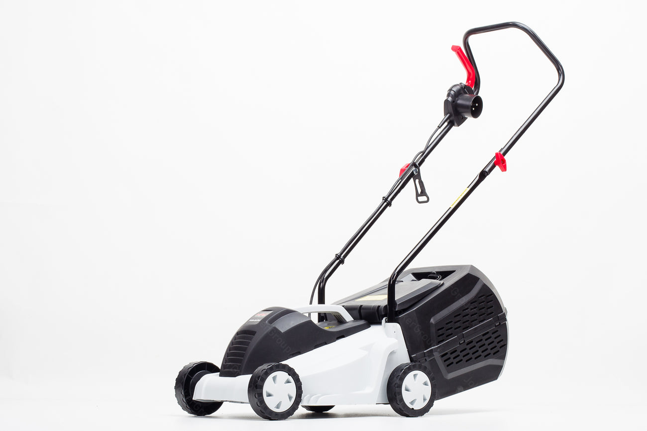 ELECTRIC mower NAC 1000 W 32cm 3 height ranges BASKET 35 liters 2in1 Brand NAC