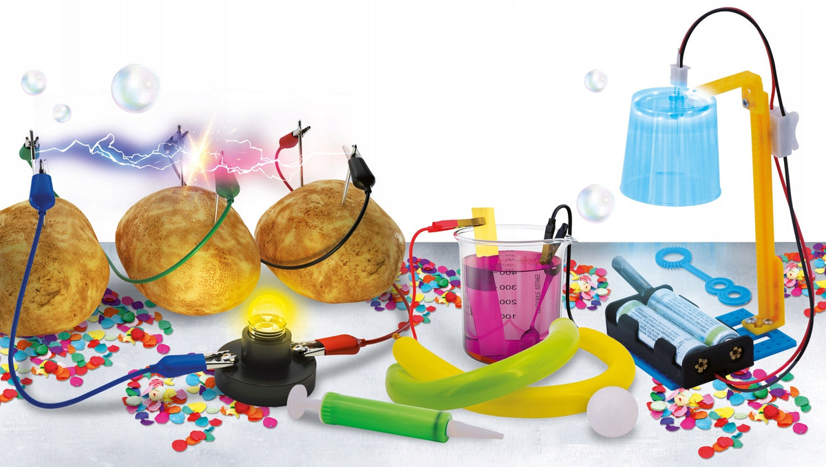 ELECTRICITY LEARNING AT HOME SET OF 50 EXPERIMENTS EXPERIENCE Brand Lisciani
