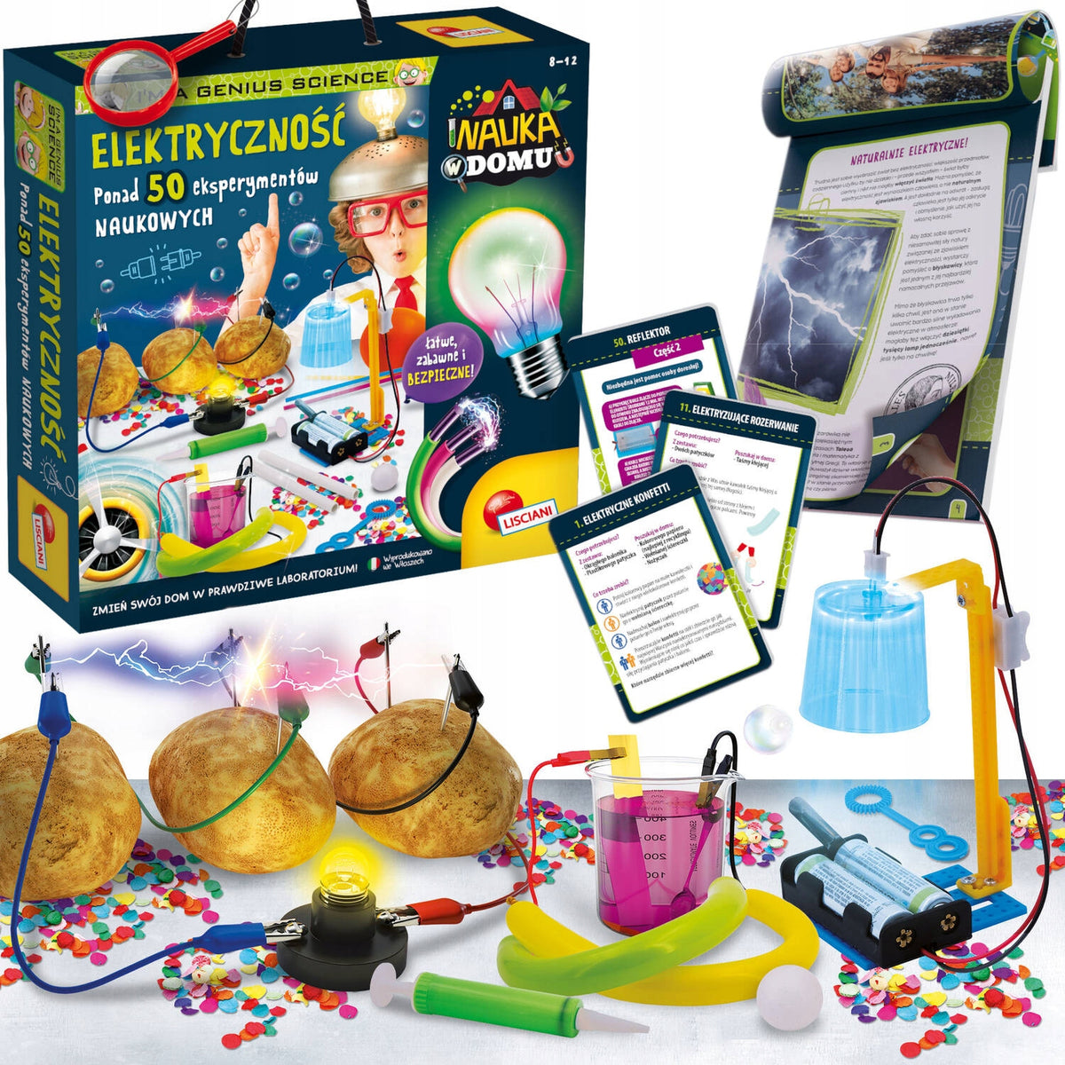 ELECTRICITY LEARNING AT HOME SET OF 50 EXPERIMENTS EXPERIENCE