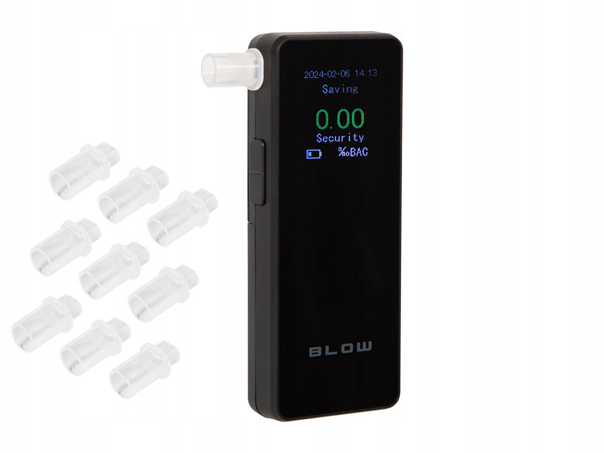 ELECTROCHEMICAL BREATHALYZER CALIBRATION PRO PRECISE + 10 MOUTHPIECES Manufacturer code 5052590#