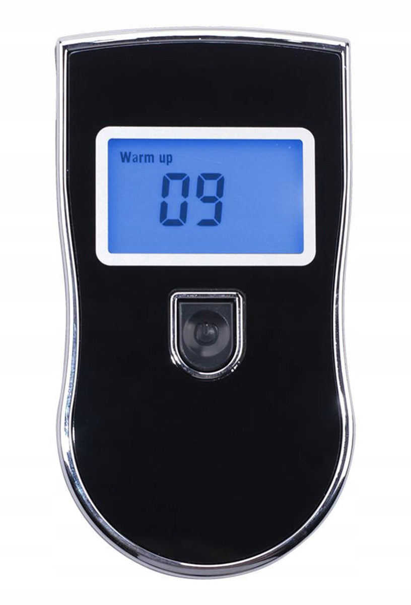ELECTROCHEMICAL BREATHALYZER PROFESSIONAL ELECTRONIC LCD PRECISION MOUTHPIECES Packaging status original