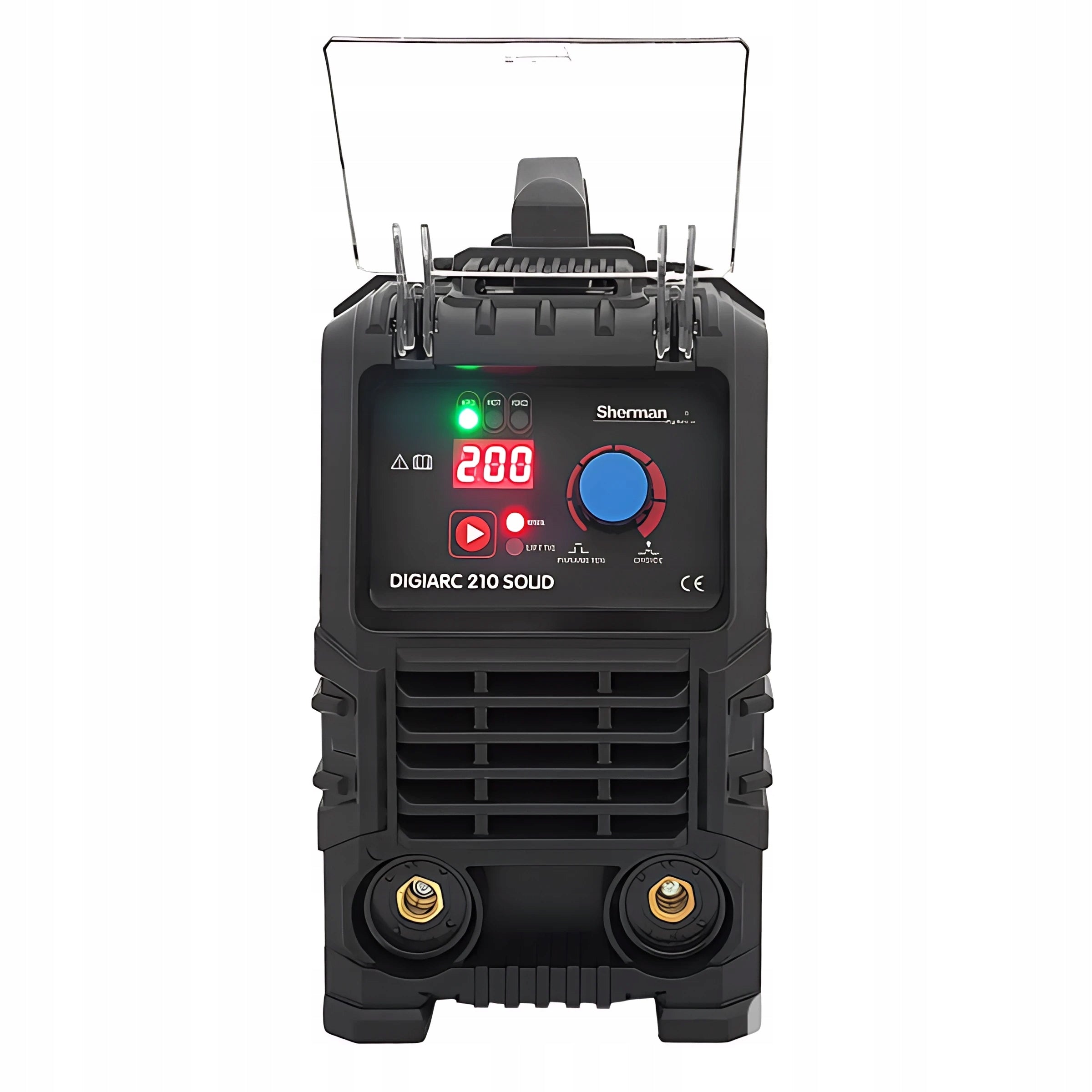 ELECTRODE INVERTER WELDING MACHINE DIGIARC 210 SOLID SHERMAN 200A VRD Brand Sherman