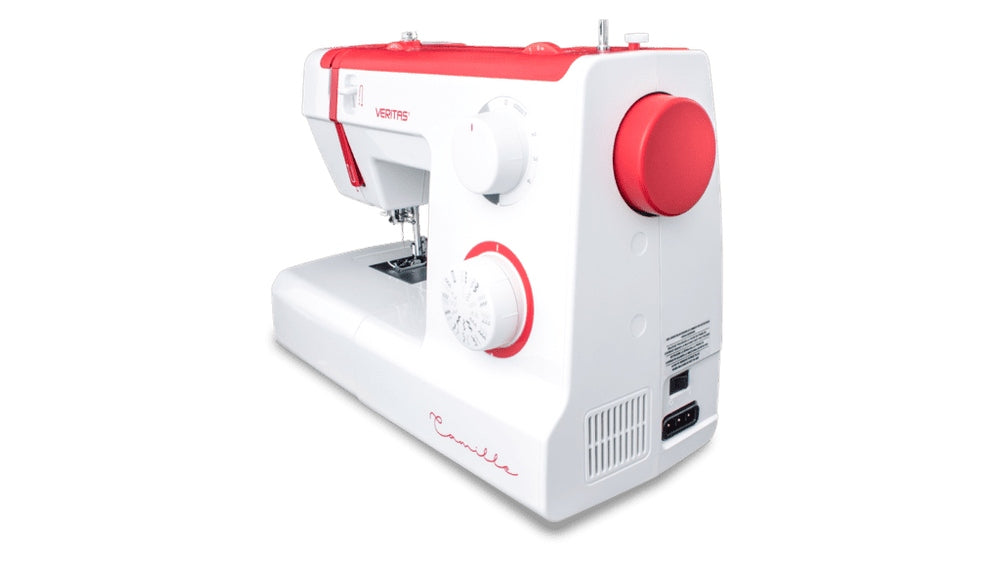 ELECTROMECHANICAL VERITAS CAMILLE SEWING MACHINE 32 STITCHES OVERLOK Brand Veritas