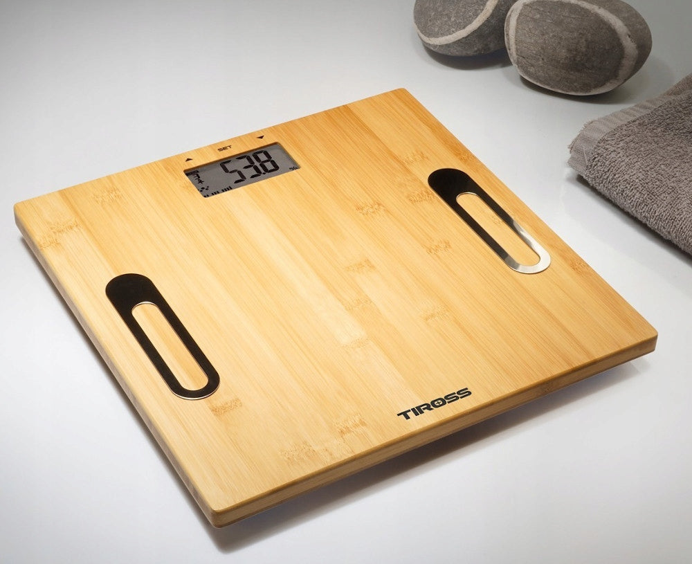ELECTRONIC Bathroom SCALE Bamboo ANALYTICAL 1313 Brand no brand