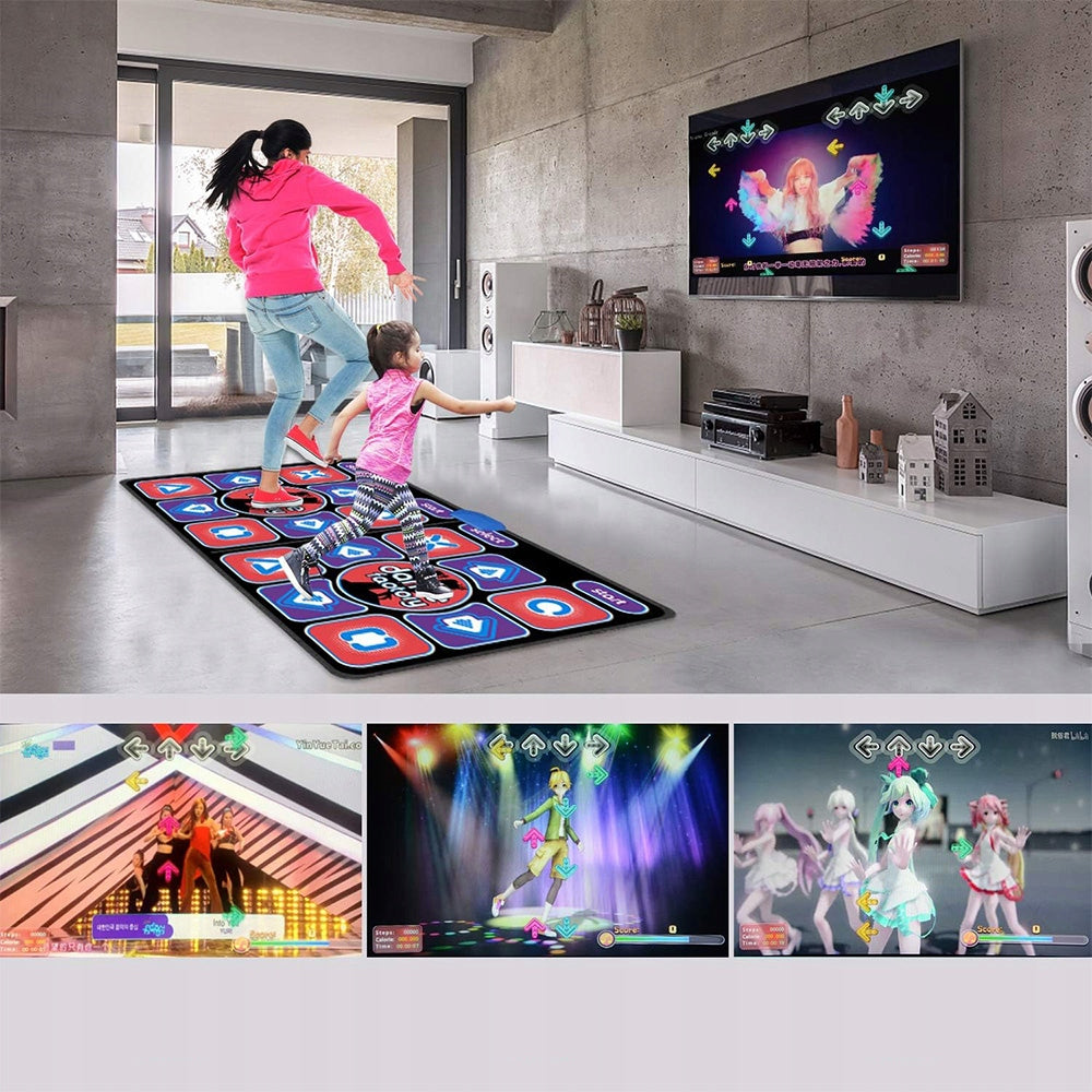 ELECTRONIC DANCE MAT FOR DOUBLE TV CONTAINS 200 GAMES, 179 SONGS Brand no brand