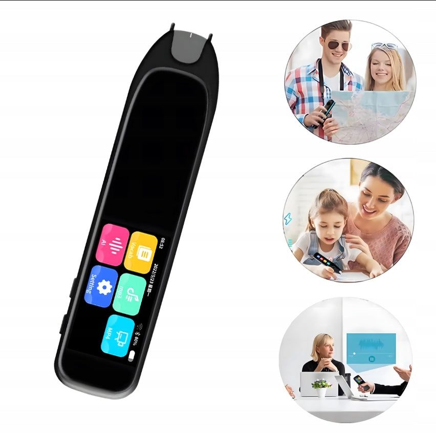 ELECTRONIC LANGUAGE TRANSLATOR PEN TRANSLATOR OF TEXT AND SPEECH 132 LANGUAGES Model 2610240314111