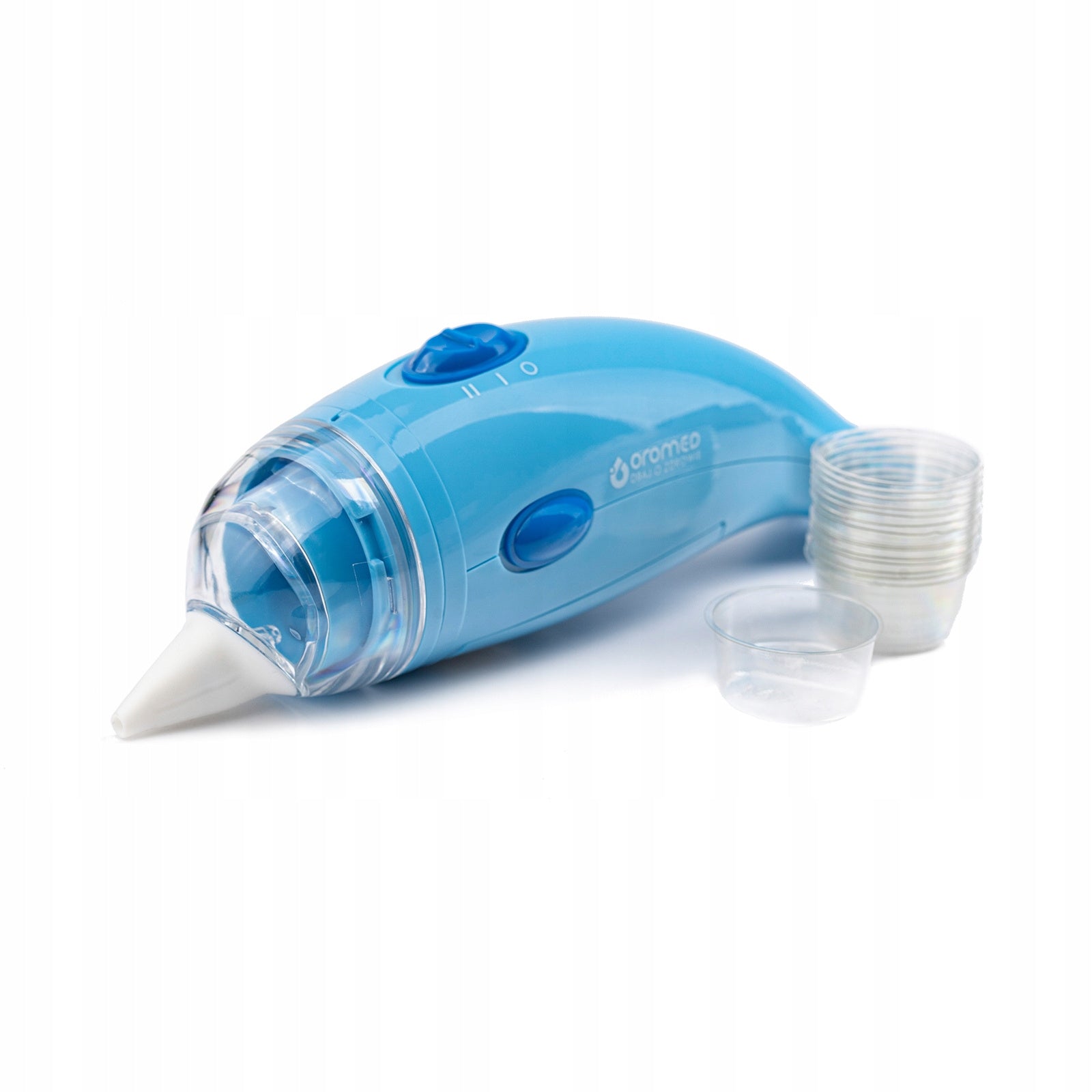 ELECTRONIC NASAL ASPIRATOR FOR CHILDREN AND INFANTS OROMED BABY CLEANER Packaging status original