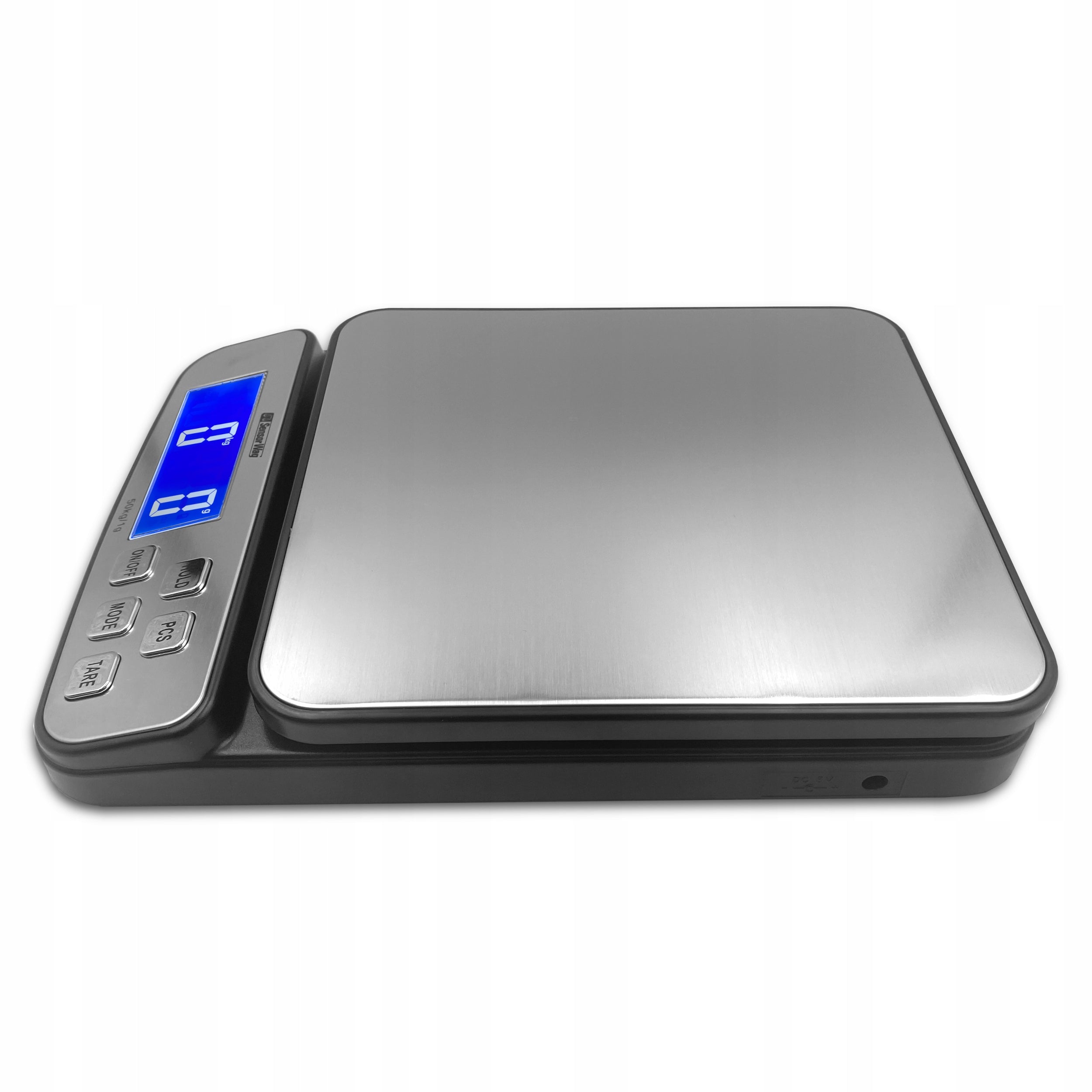 ELECTRONIC SCALE COUNTING PIECES COMPACT 50KG UNIVERSAL KITCHEN Product weight with unit packaging 1 kg