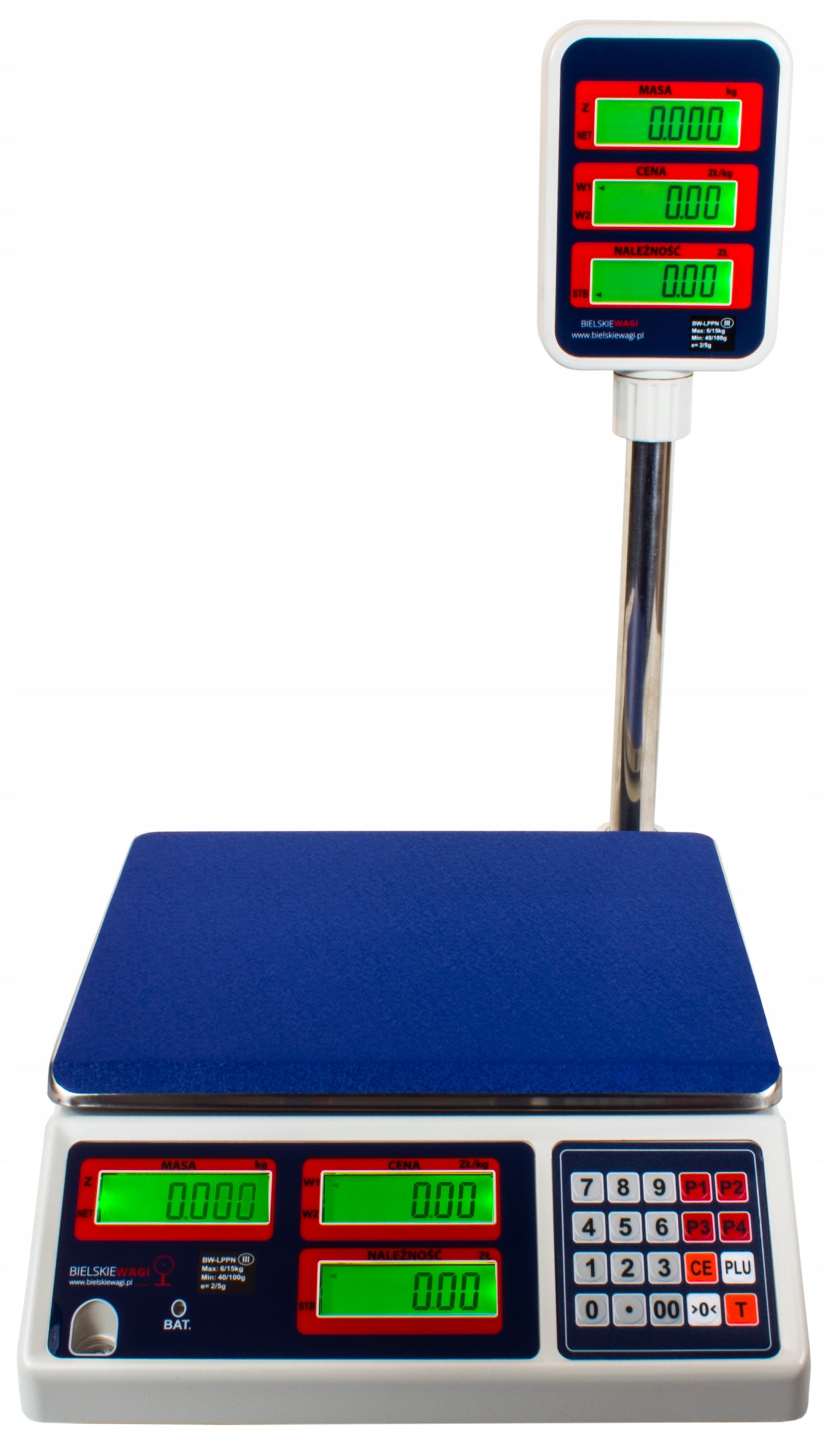 ELECTRONIC SHOP SCALE WITH LEGALIZATION 30KG CALCULATION WITH BOOM Packaging status original