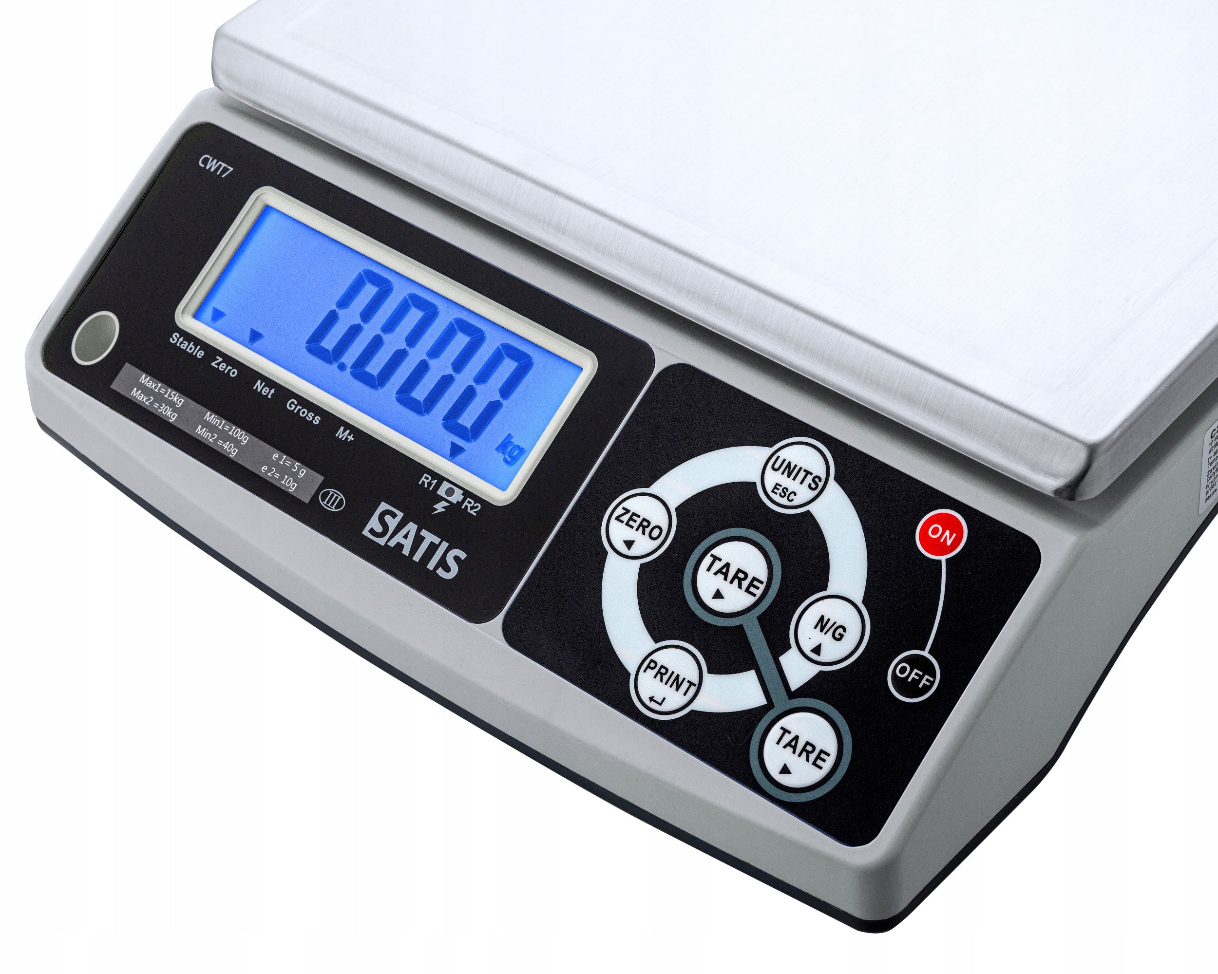ELECTRONIC SHOP SCALE WITH LEGALIZATION EXACT TO THE STORE UP TO 30kg Brand SATIS