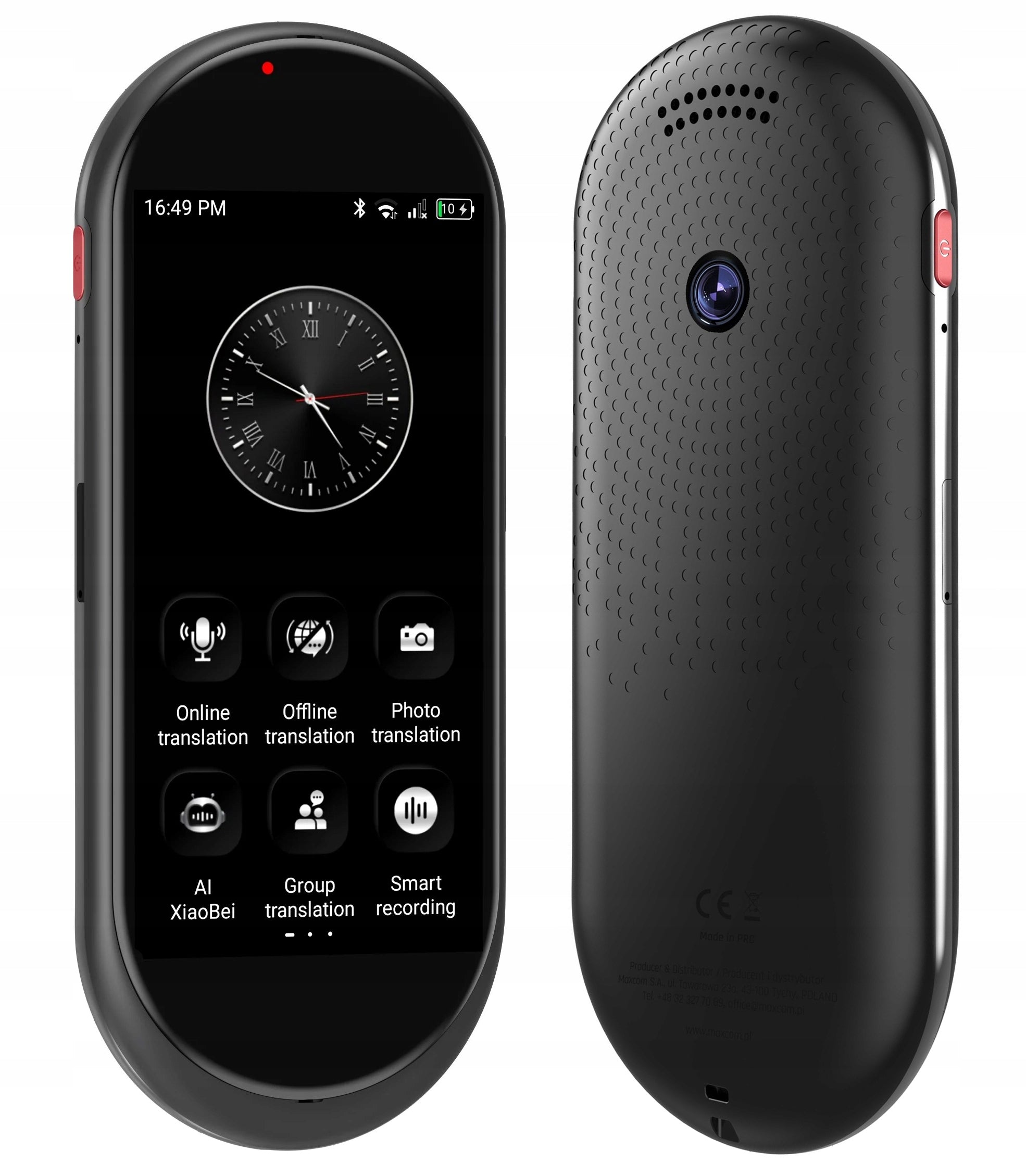 ELECTRONIC TRANSLATOR POCKET TRANSLATOR MAXCOM AI MTALK MT100 CHAT GPT