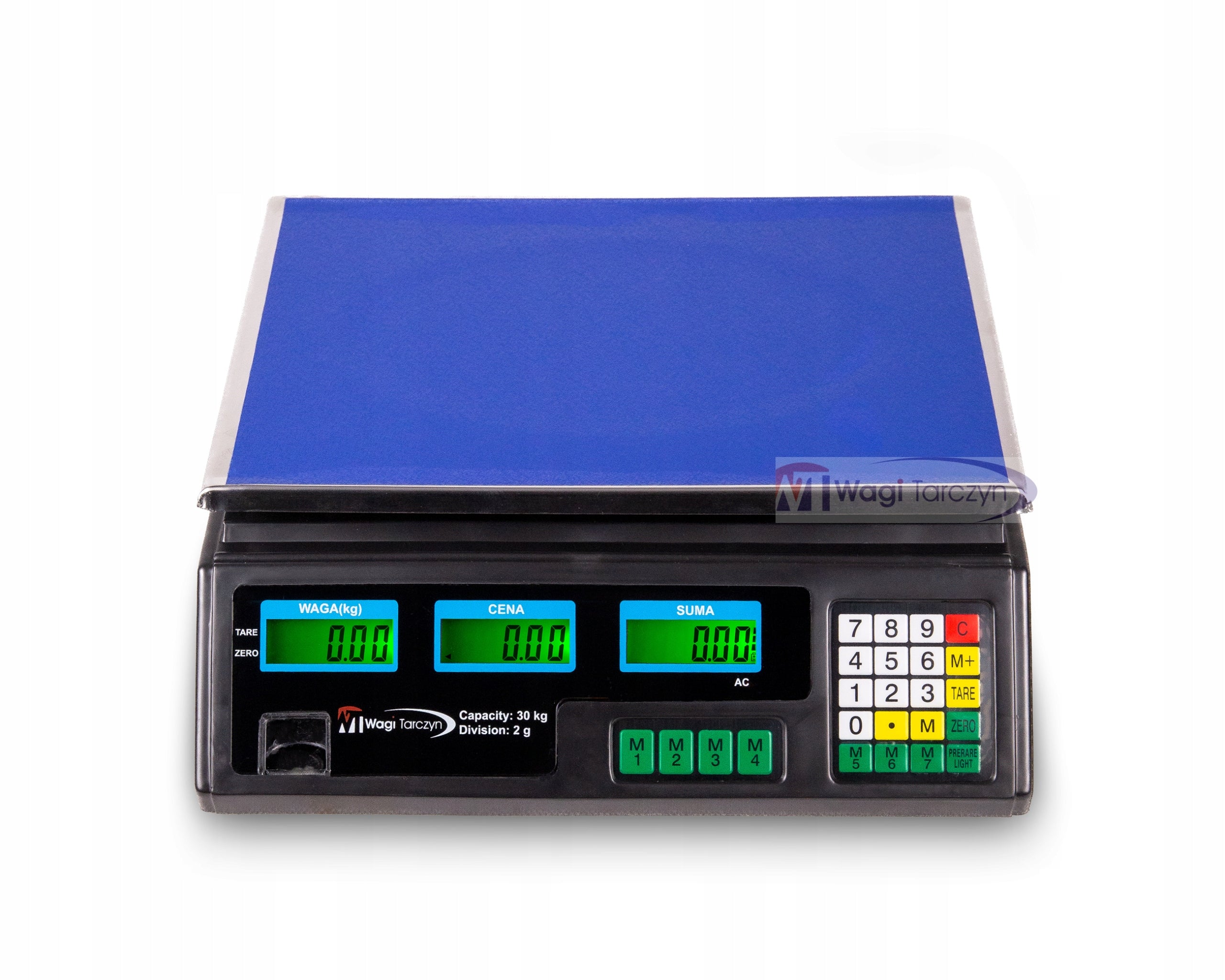 ELECTRONIC WEIGHT 30KG 2g SHOP WAREHOUSE GASTRONOMIC CALCULATION Manufacturer code CzarnaZL.131/40KG