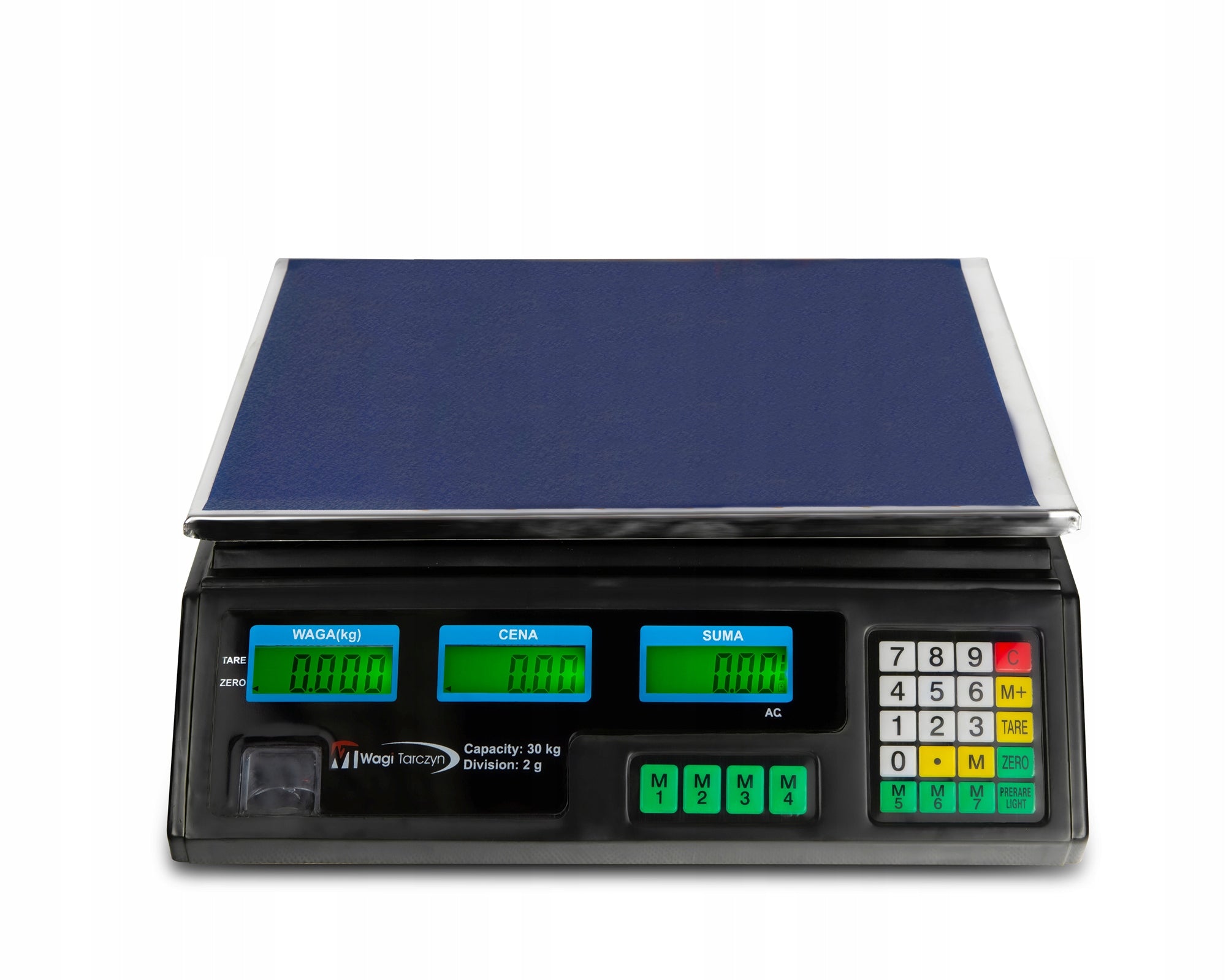 ELECTRONIC WEIGHT 30KG 2g SHOP WAREHOUSE GASTRONOMIC CALCULATION Product weight with unit packaging 4.5 kg