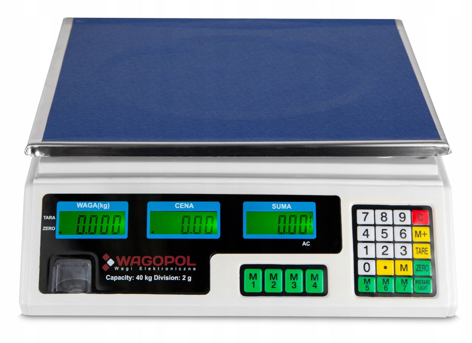 ELECTRONIC WEIGHT 40KG / 2g SHOP GASTRONOMIC KITCHEN STORAGE + Manufacturer code wago_201_40kg