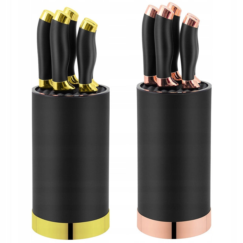 ELEGANT KNIVES IN BLOCK KITCHEN KNIFE SET KITCHEN KNIVES RACK COLORS Manufacturer code HR608-1
