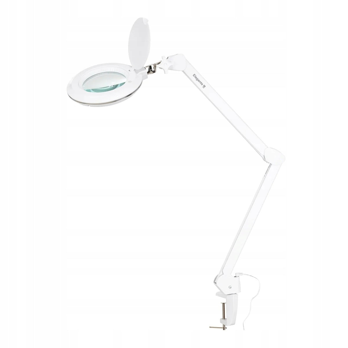 ELEGANTE COSMETIC MAGNIFIER LAMP FOR OFFICE 6031 60 LED 3D FOR COUNTERTOP WHITE