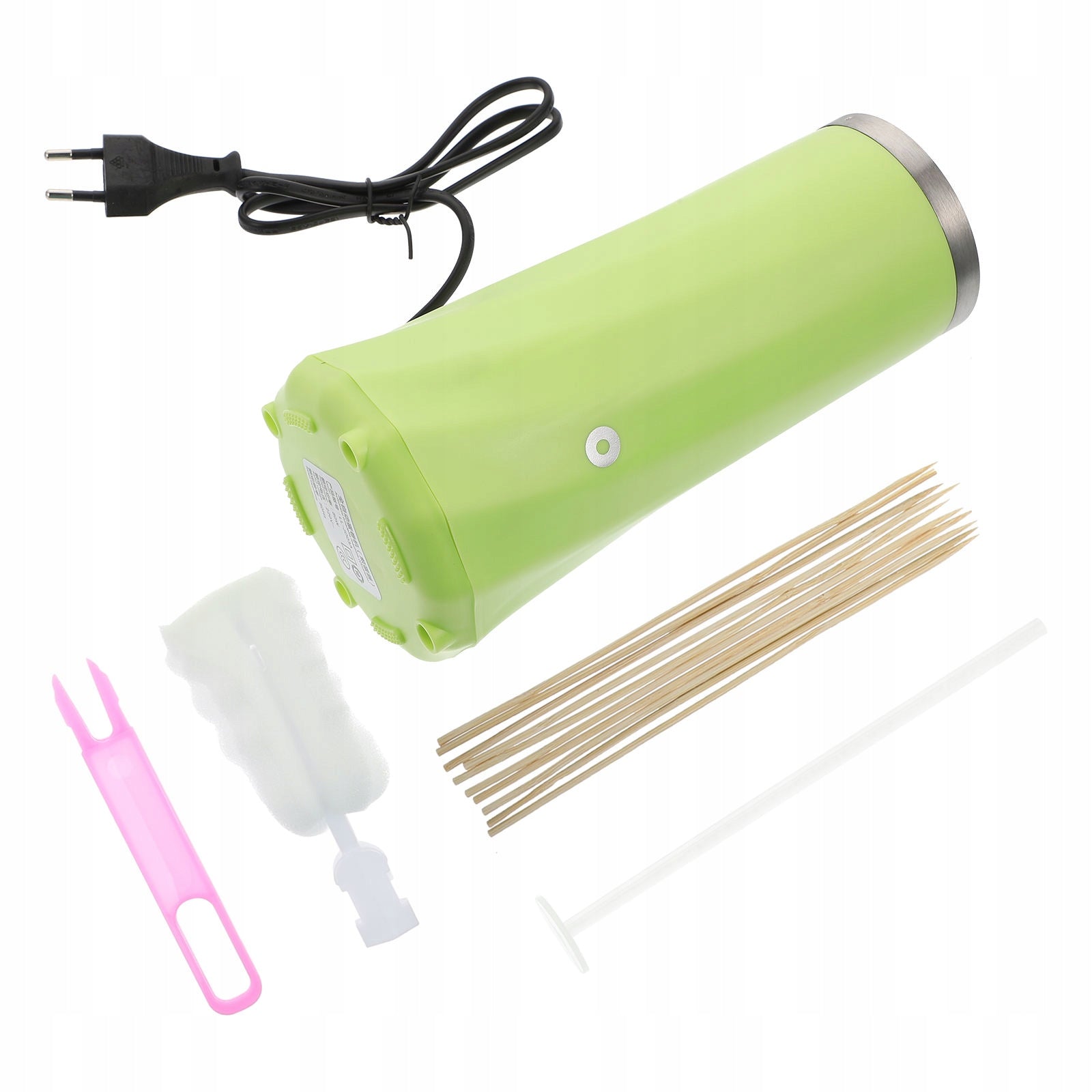 ELEKTRYCZNA MASZYNA DO JAJEK I KIEŁBASEK Z AUTOMATYCZNYM GOTOWANIEM Dominant color green