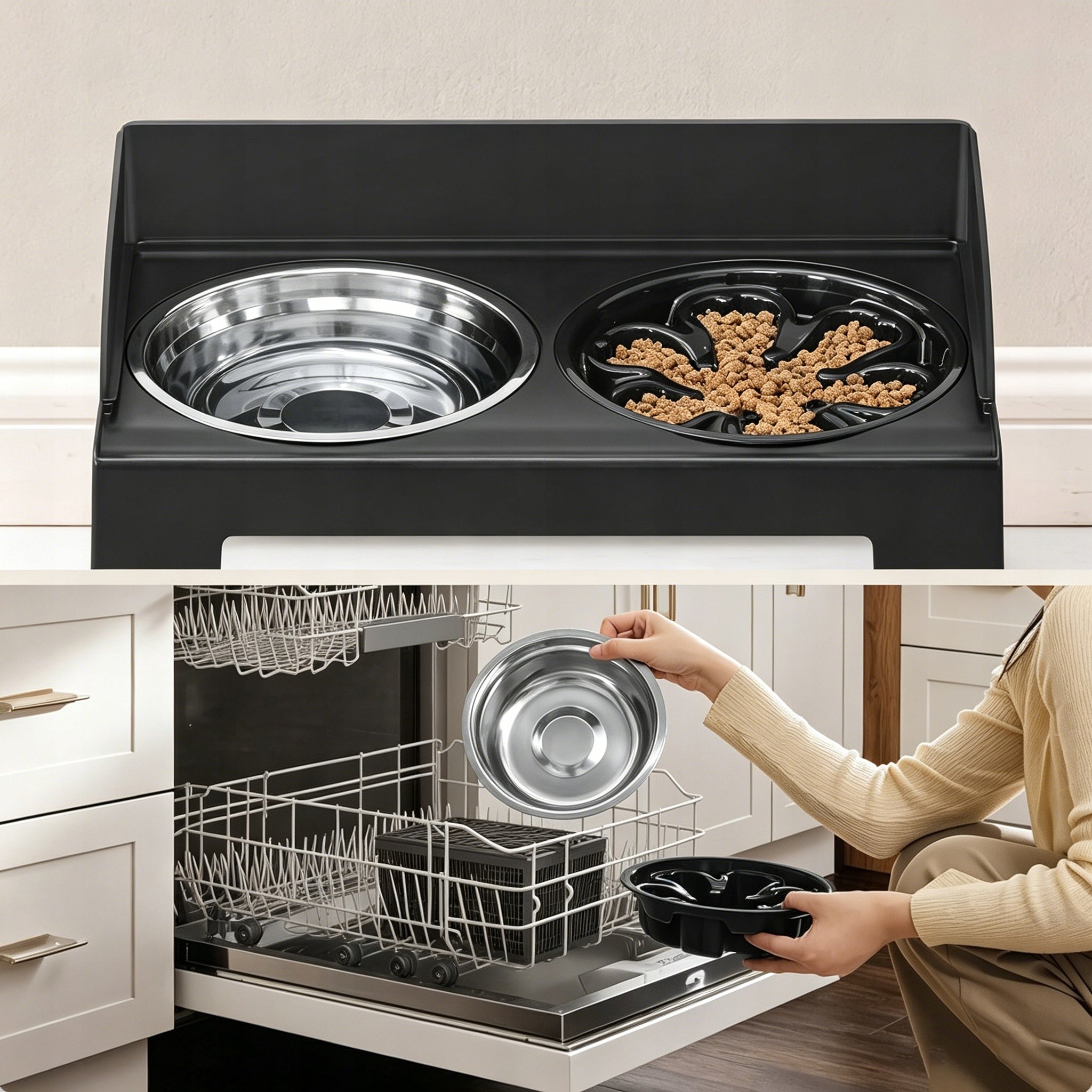 ELEVATED DOG BOWLS, FOOD BOWLS, ELEVATED FOOD BOWL Manufacturer code Podwyższona miska dla psów