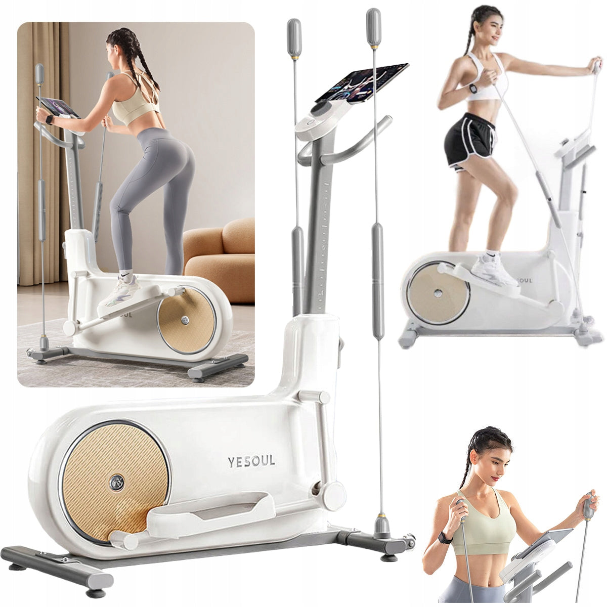ELLIPTICAL TRAINER MAGNETIC BIKE FITNESS Orbi- trek YESOUL