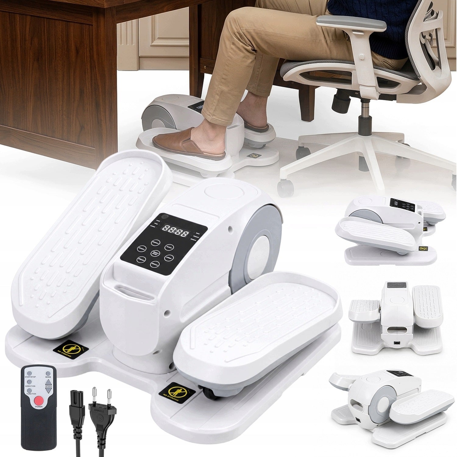 ELLIPTICAL TRAINER MINI ELLIPTICAL CROSS TRAINER ELECTRIC REMOTE CONTROL 2 MODES 12 LEVELS 50W Brand no brand