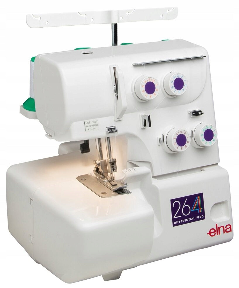 ELNA 264D sewing machine Dominant color white