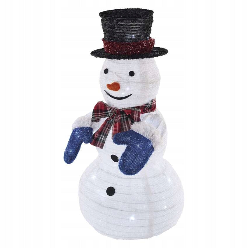 EMOS DCFC35 Folding LED Snowman - 60 cm, 60 LED, Cold White