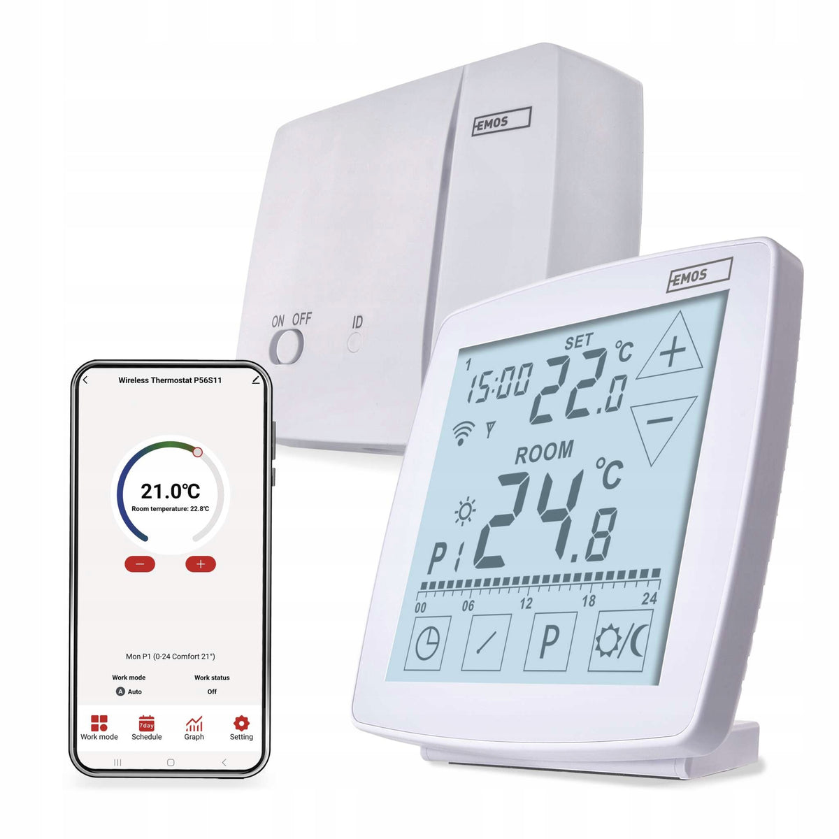 EMOS GoSmart WiFi termostat OpenTherm P56S11