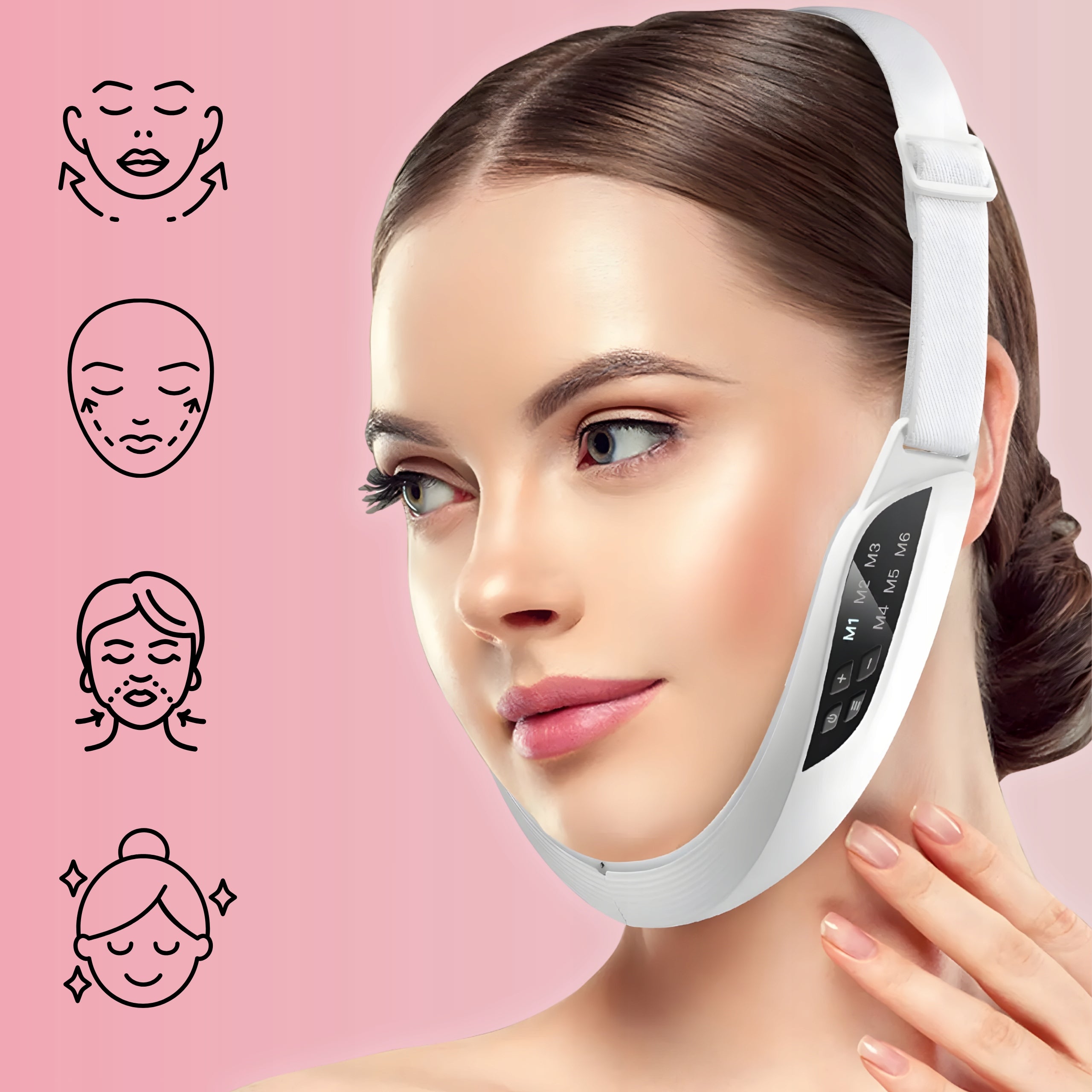 EMS Face Lifting Massager for Face Lifting 6 Modes USB SkinLift Pro Packaging status original