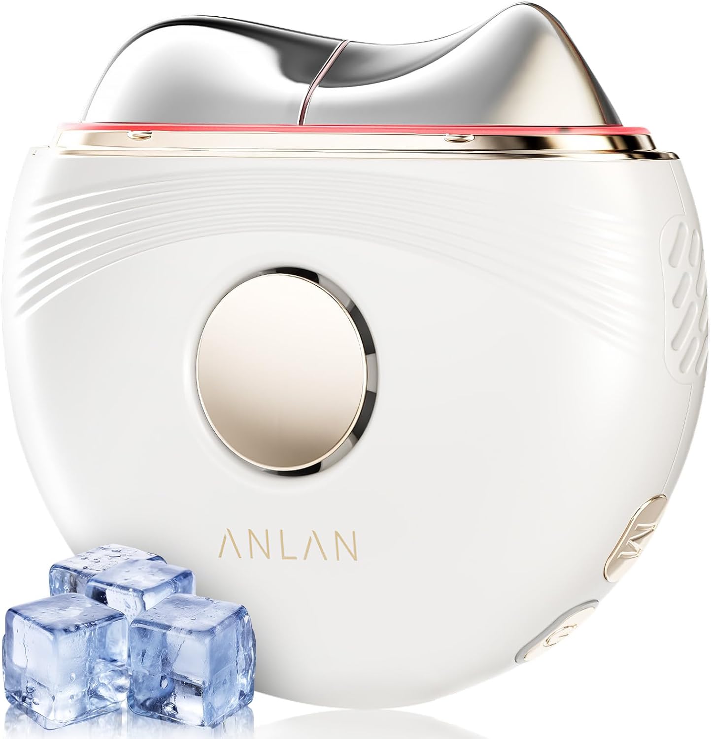 EMS Face Massager | 6in1: Microcurrents, Heat-Cold, Gua Sha | ANLAN