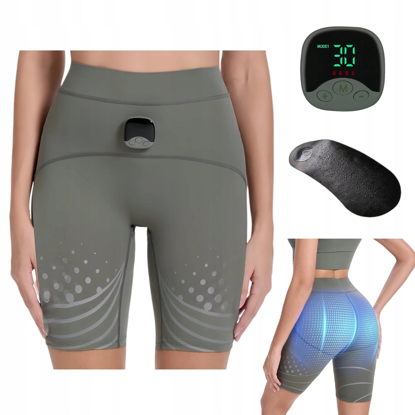 EMS Leggings Buttock Electrostimulator Push Up Modeling Fitness Training