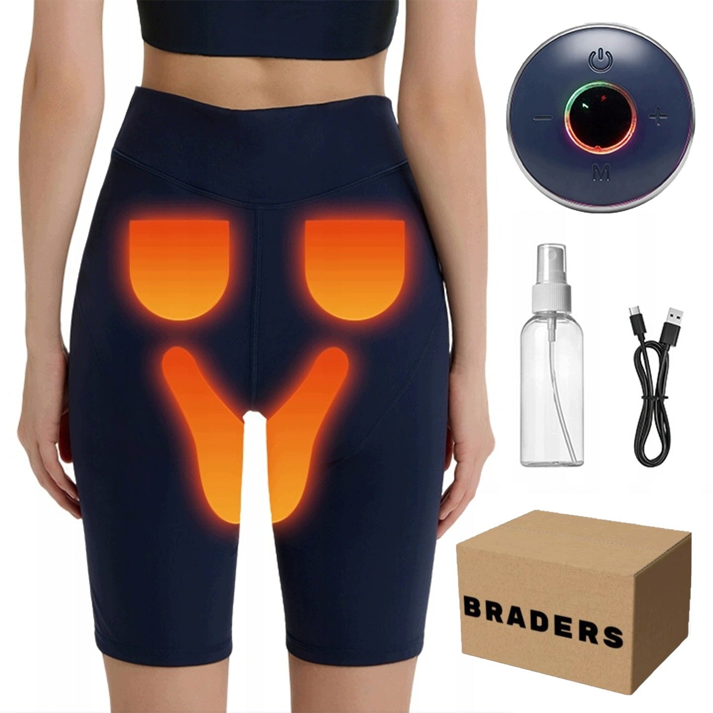 EMS Leggings Modeling Buttocks and Thighs – Fitness Push Up Electrostimulator