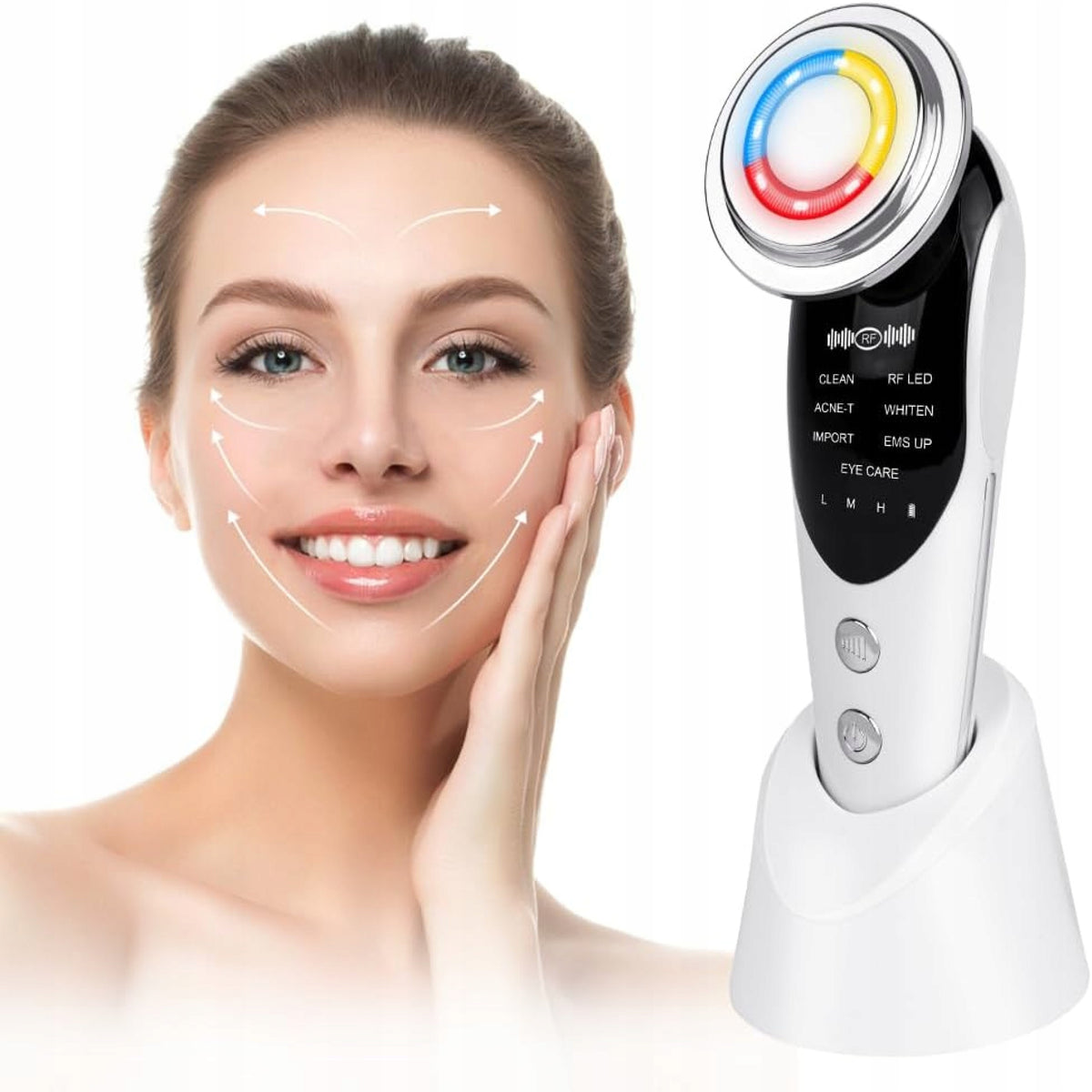 EMS RF LED Massager 7in1 Wireless Mesotherapy Lift