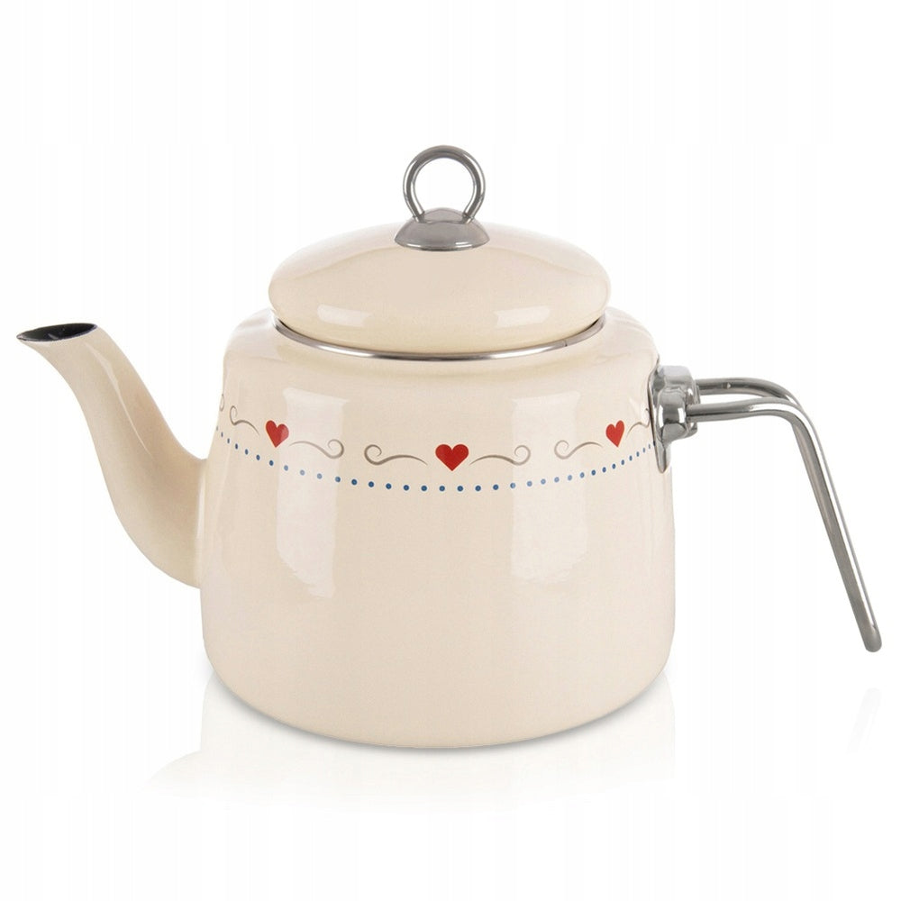 ENAMEL Kettle for boiling water for water jug teapot ORION 1,6L