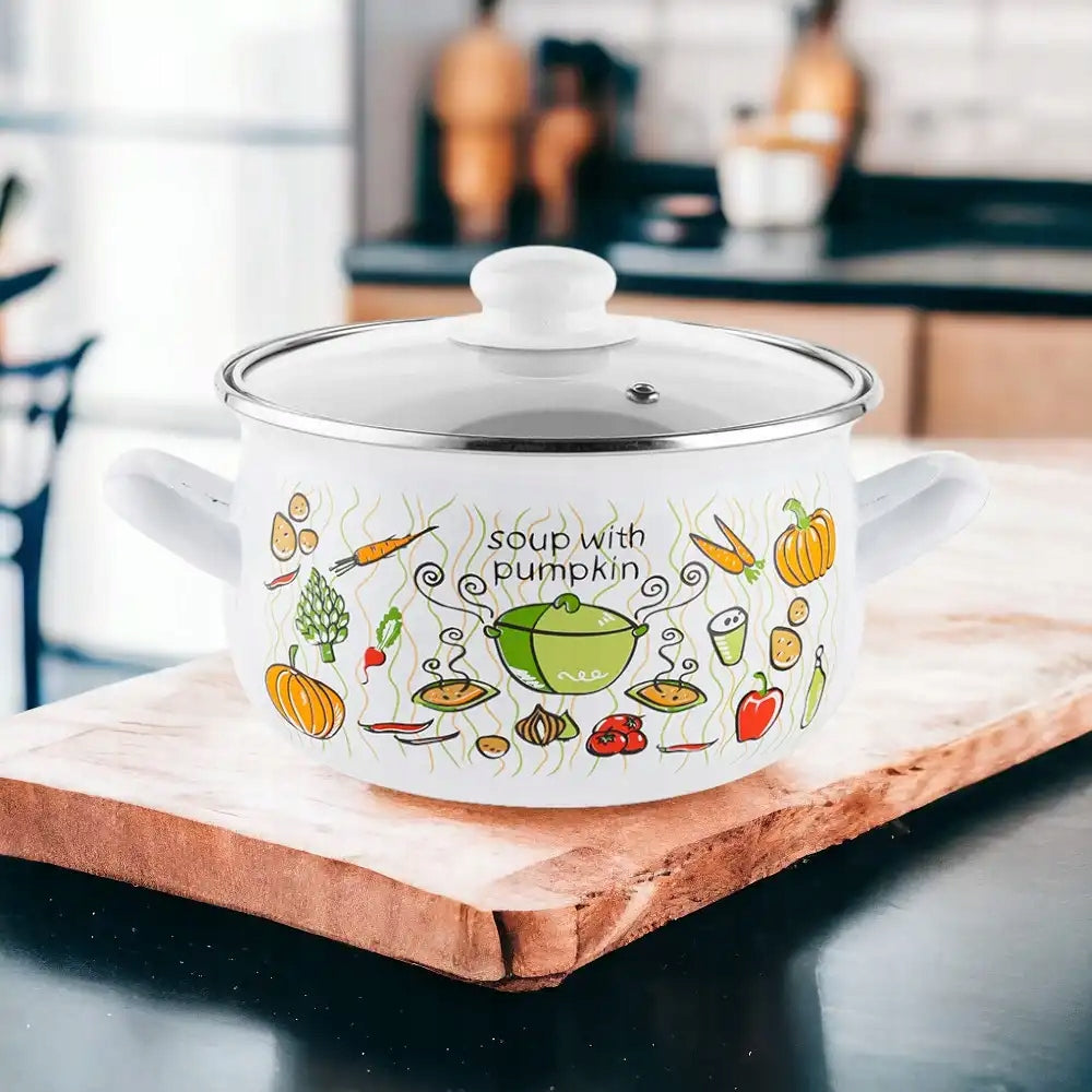 ENAMEL POT LUMINO EMALIA PLESZEW 20 CM 4,2L Capacity 4.2 l