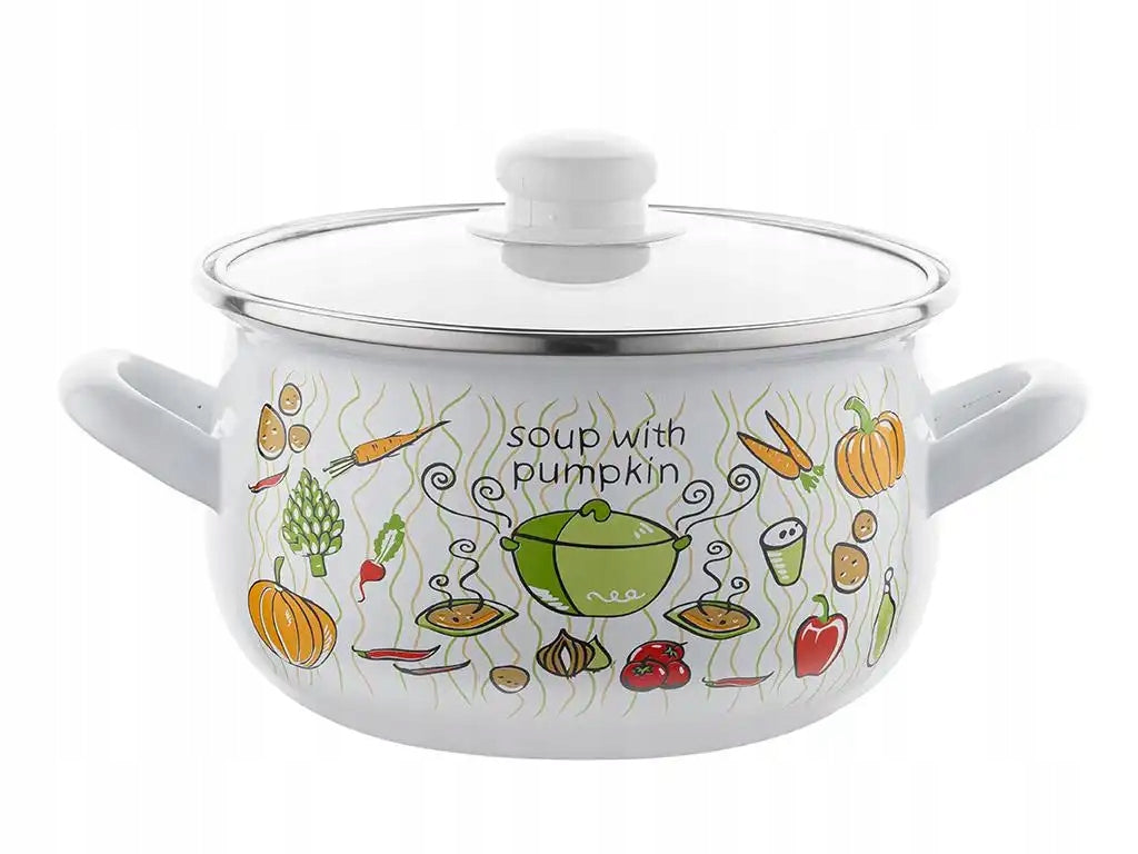 ENAMEL POT LUMINO EMALIA PLESZEW 20 CM 4,2L