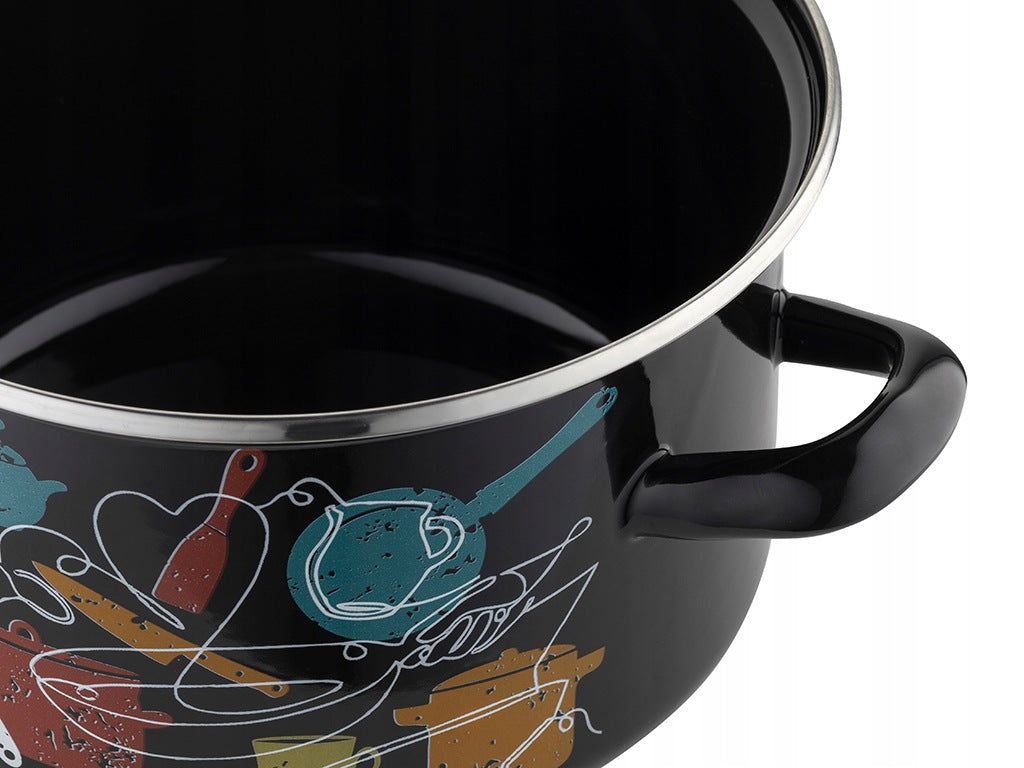 ENAMEL POT MALENA EMALIA PLESZEW 22 CM 4,7L Brand Emalia Pleszew