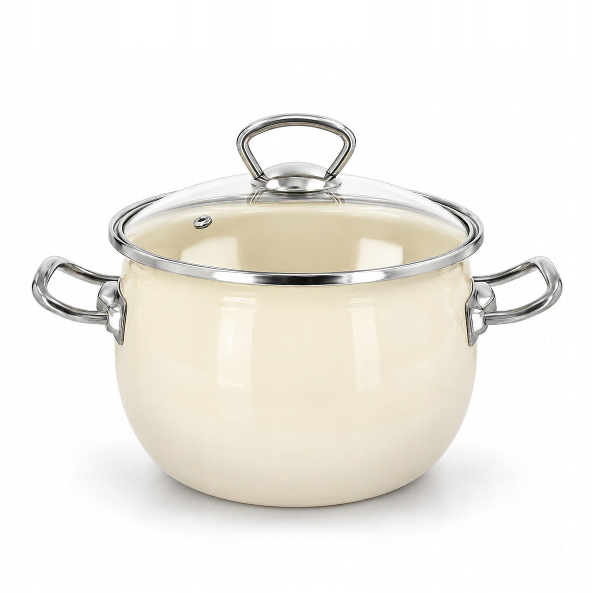 ENAMEL POTS WITH LID INDUCTION GAS ENAMEL DISHES OLKUSZ SET OF 8EL Packaging status original
