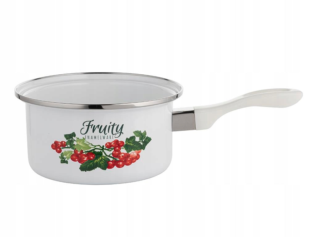 ENAMEL SAUCEPAN KALINA EMALIA PLESZEW 16CM 1,15L