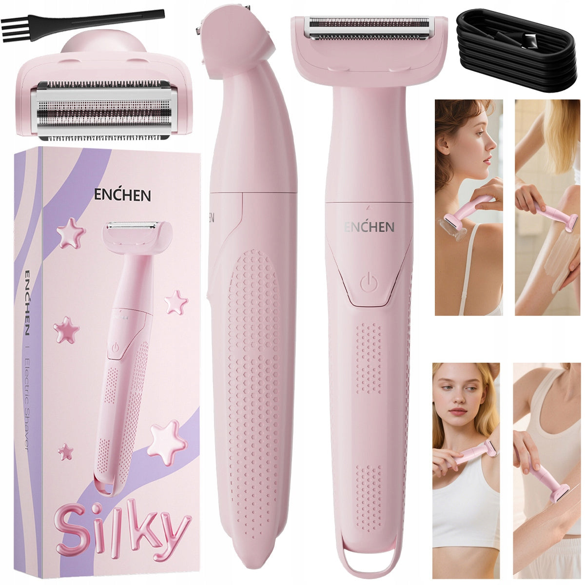 ENCHEN A2 Trimmer Women's Dry and Wet Armpit Hair Clipper