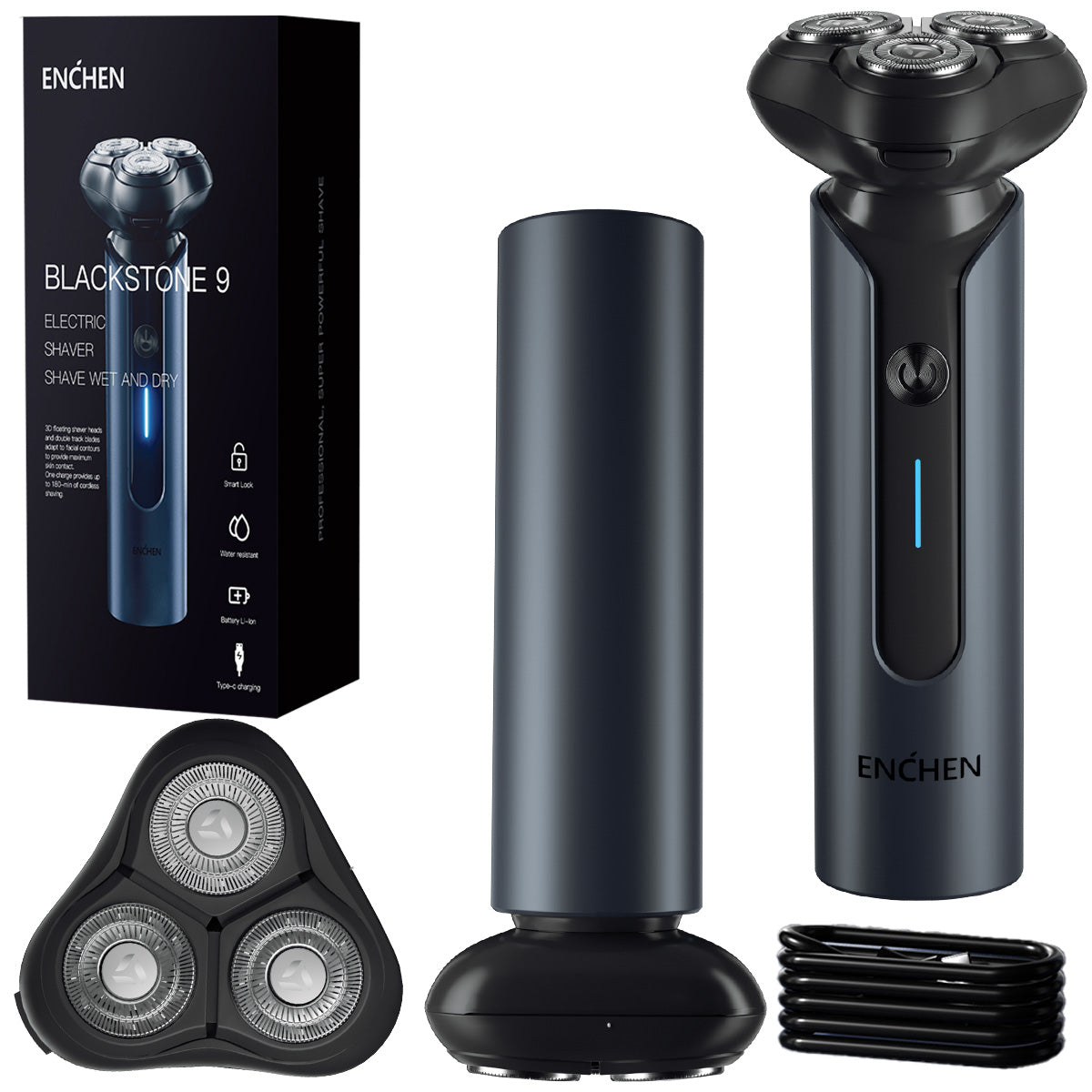 ENCHEN BLACKSTONE 9 CORDLESS ELECTRIC RAZOR