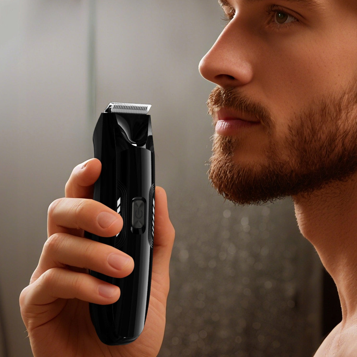 ENCHEN Spark 3 NEW Hair Trimmer Beard Armpit Leg Waterproof with Base Manufacturer code Spark 3 Trymer Czarny Upgraded